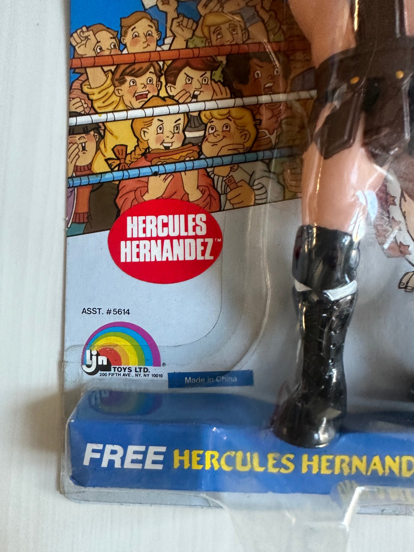 Hercules WWF LJN MOC figure