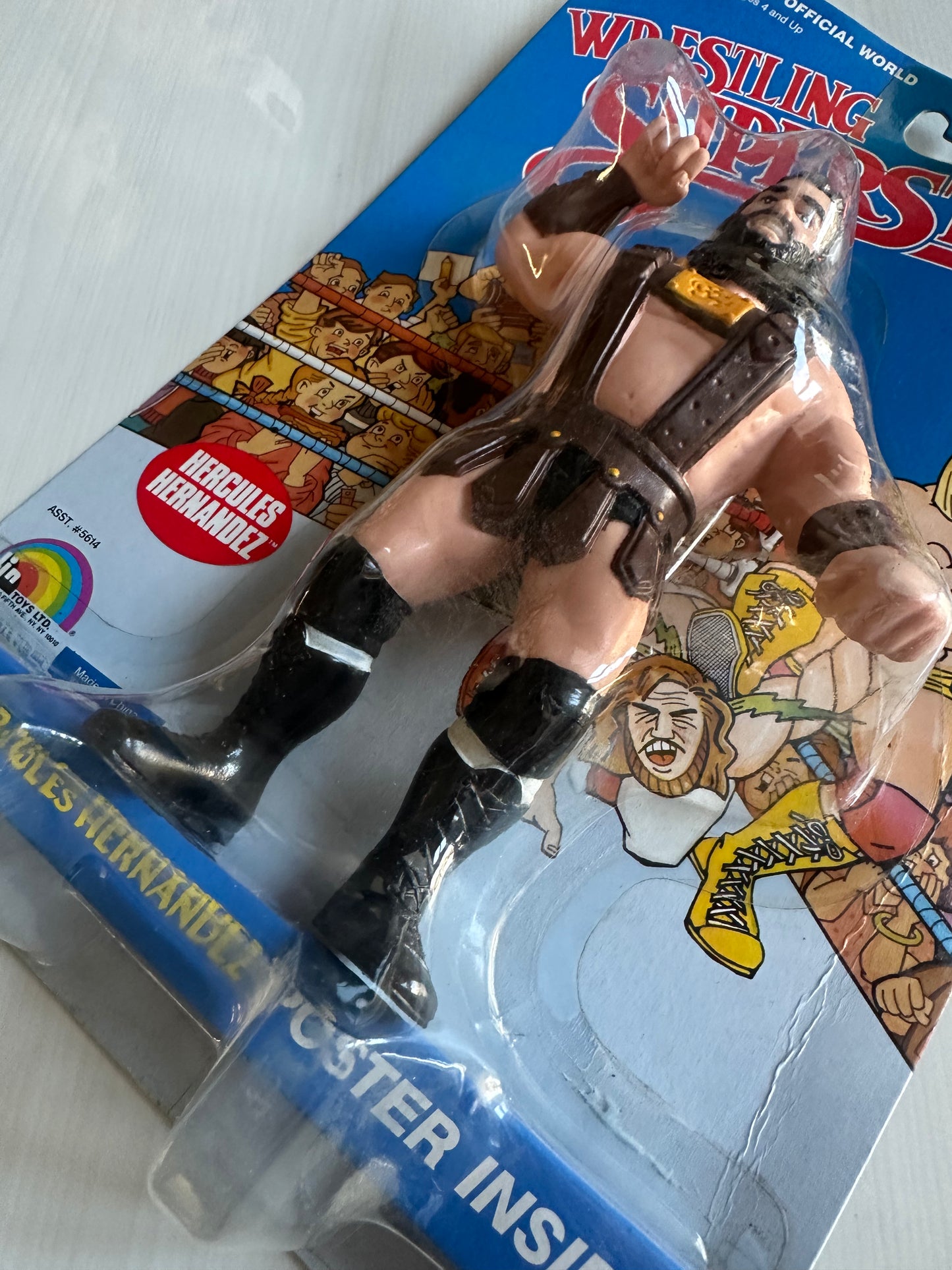 Hercules WWF LJN MOC figure