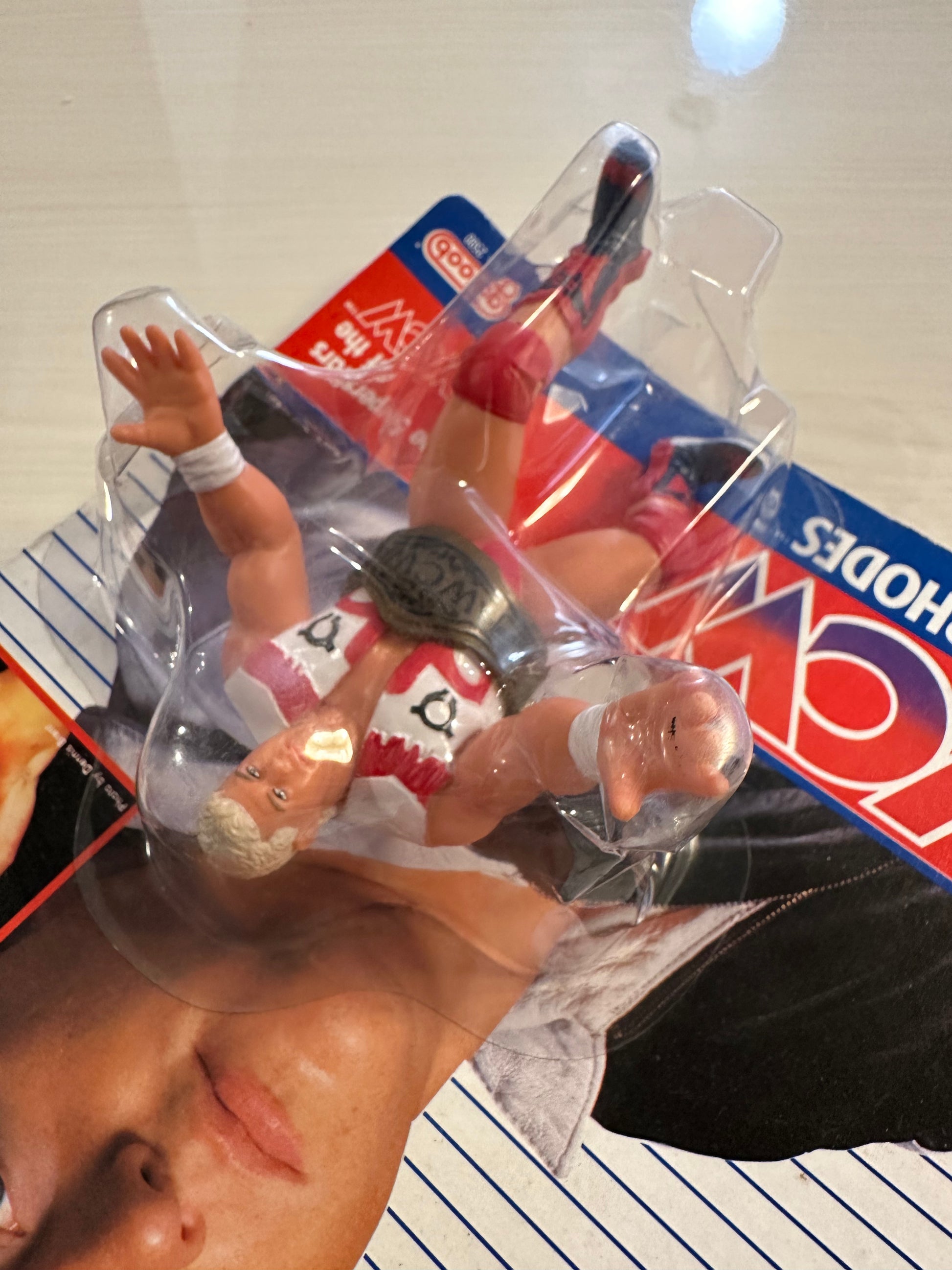 Custom Dustin Rhodes Dustin Rhodes WCW Galoob UK Exclusive – retrofigure