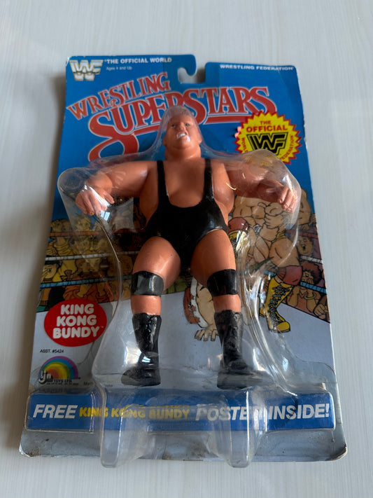King Kong Bundy WWF LJN MOC figure
