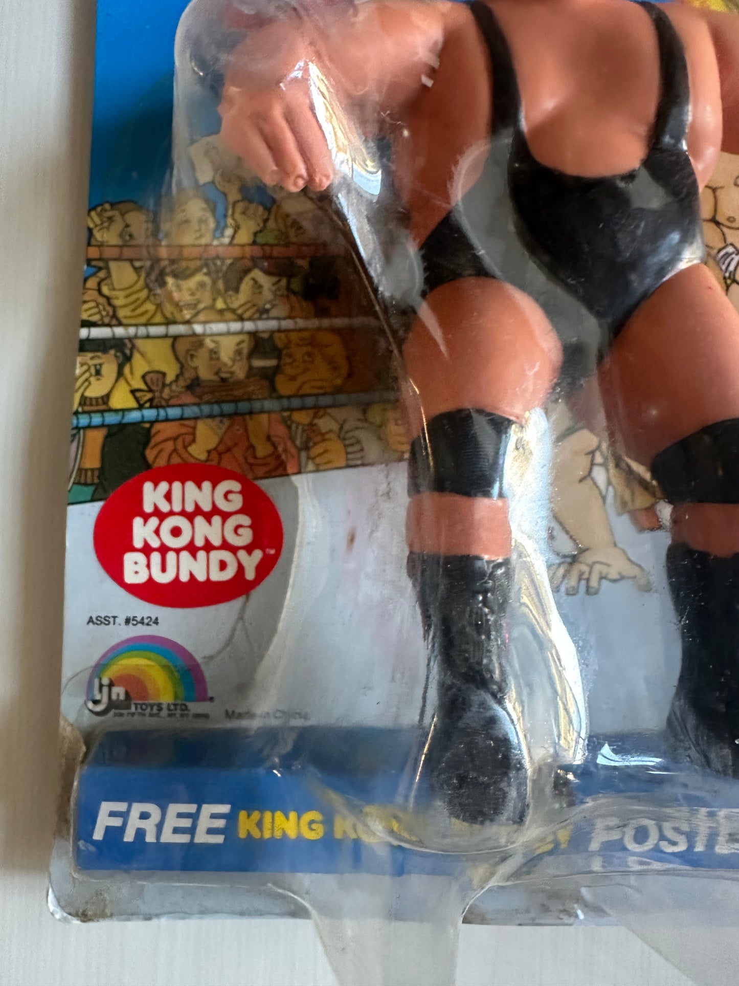 King Kong Bundy WWF LJN MOC figure