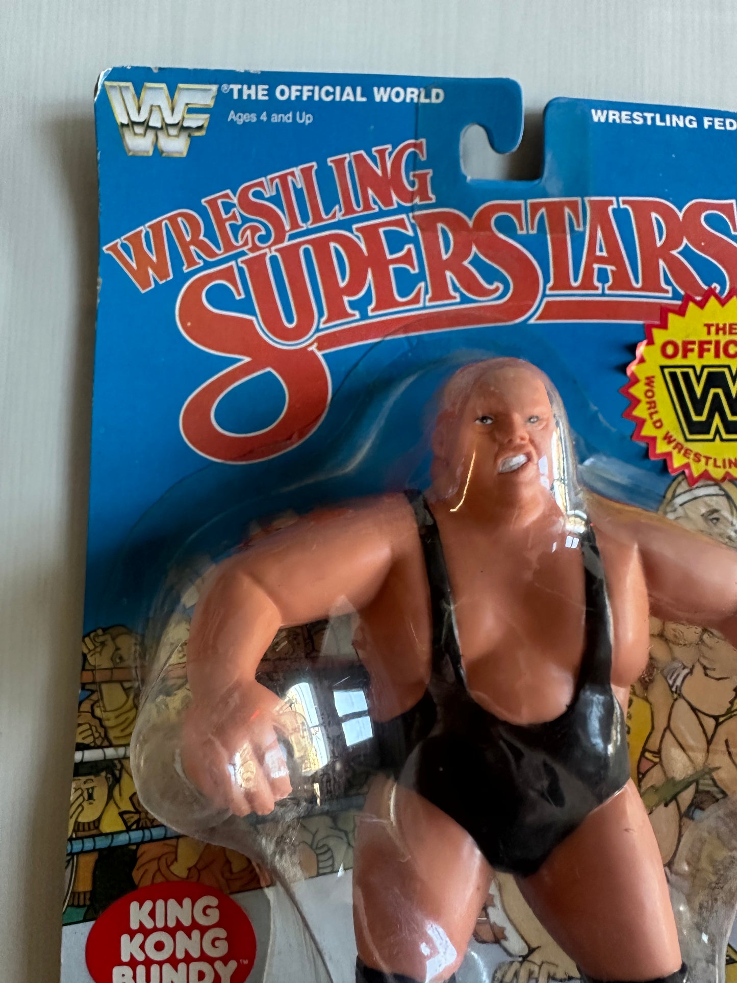 King Kong Bundy WWF LJN MOC figure