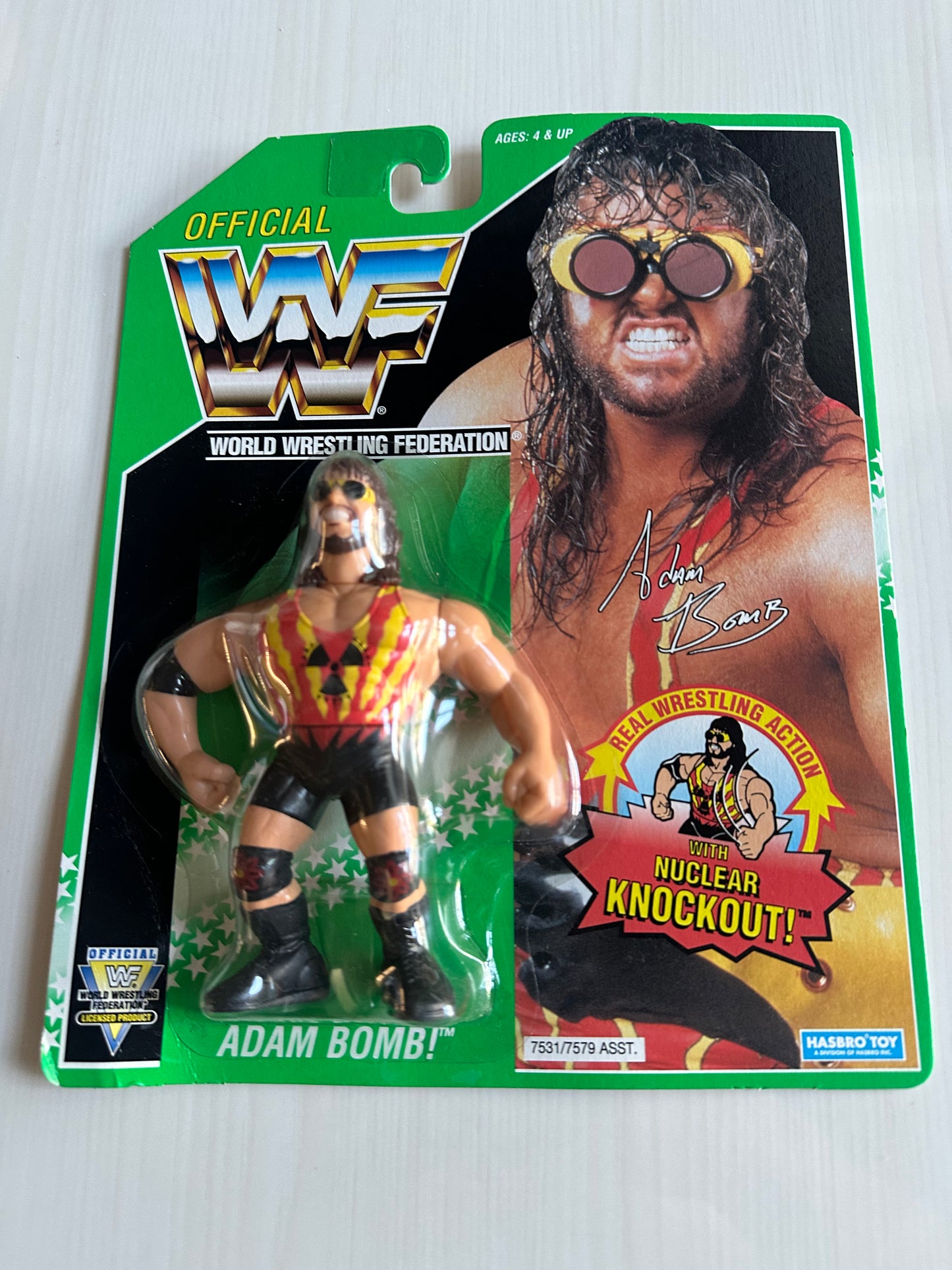Adam Bomb Series 11 WWF Hasbro