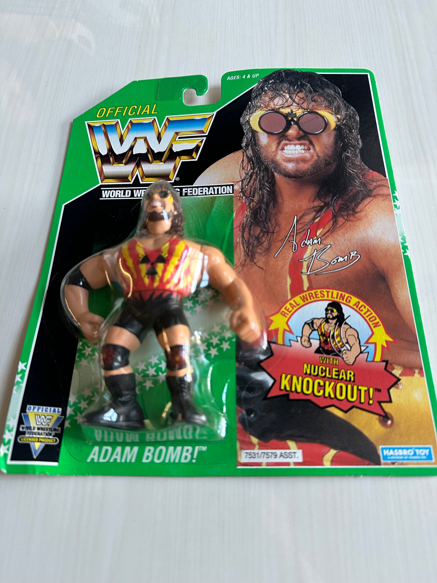 Adam Bomb Series 11 WWF Hasbro