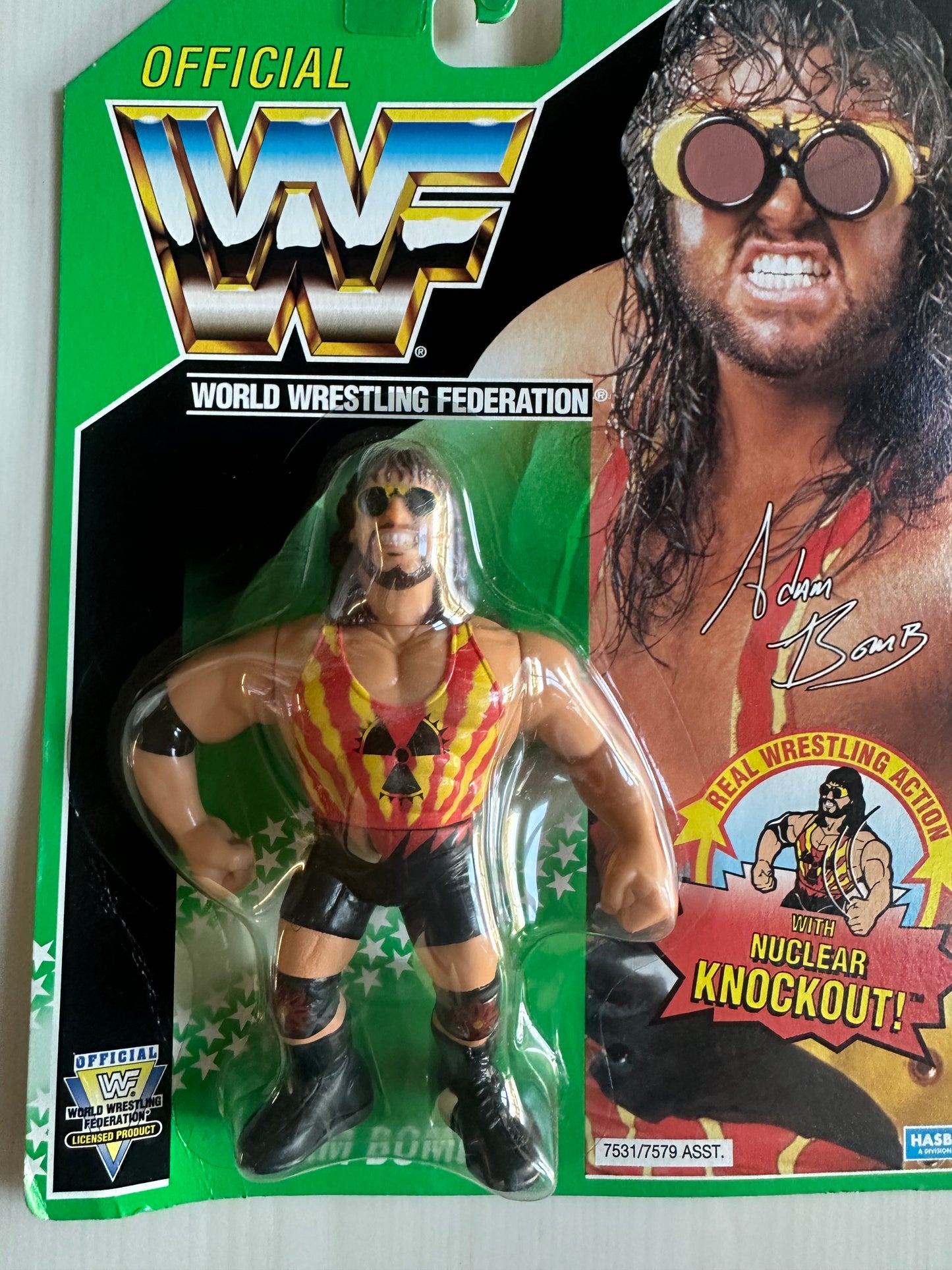 Adam Bomb Series 11 WWF Hasbro