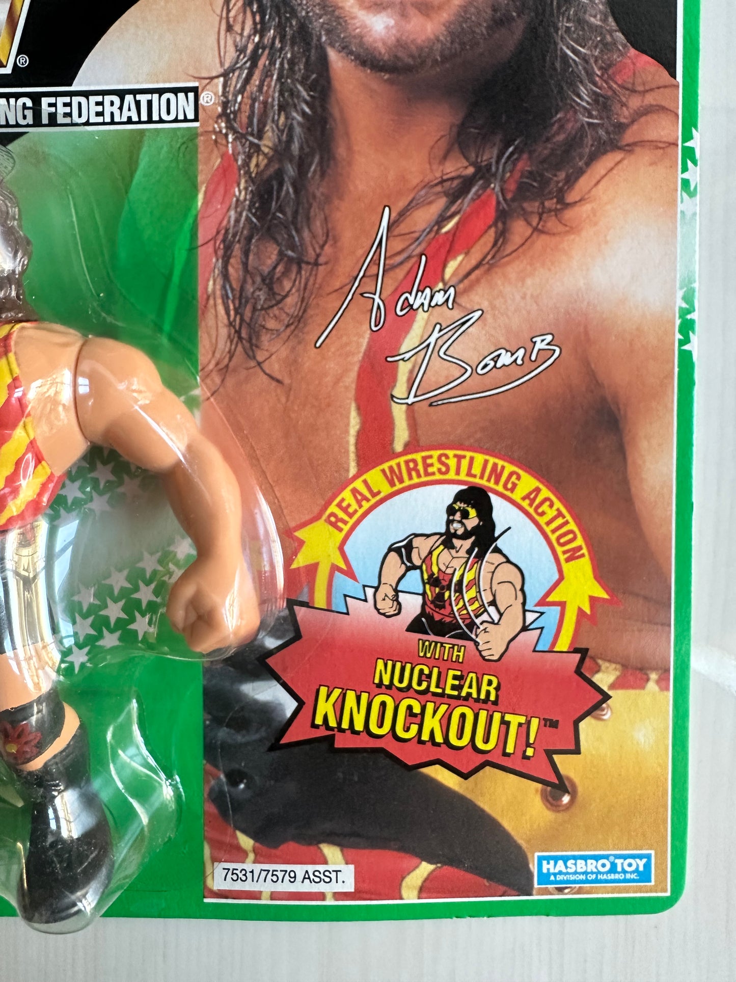 Adam Bomb Series 11 WWF Hasbro