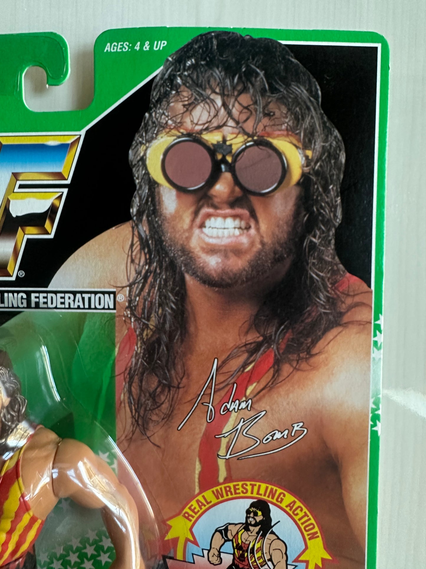 Adam Bomb Series 11 WWF Hasbro