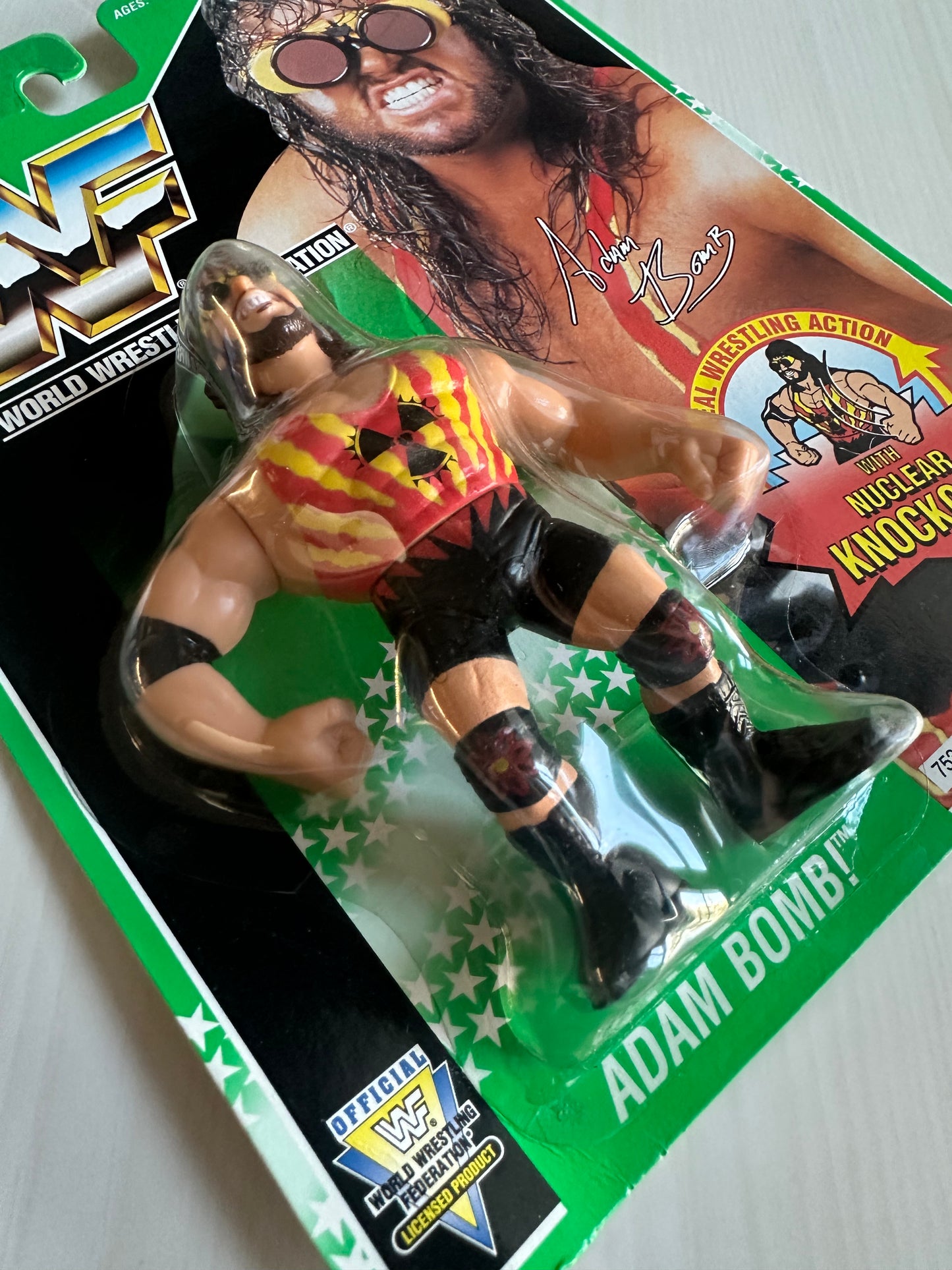 Adam Bomb Series 11 WWF Hasbro