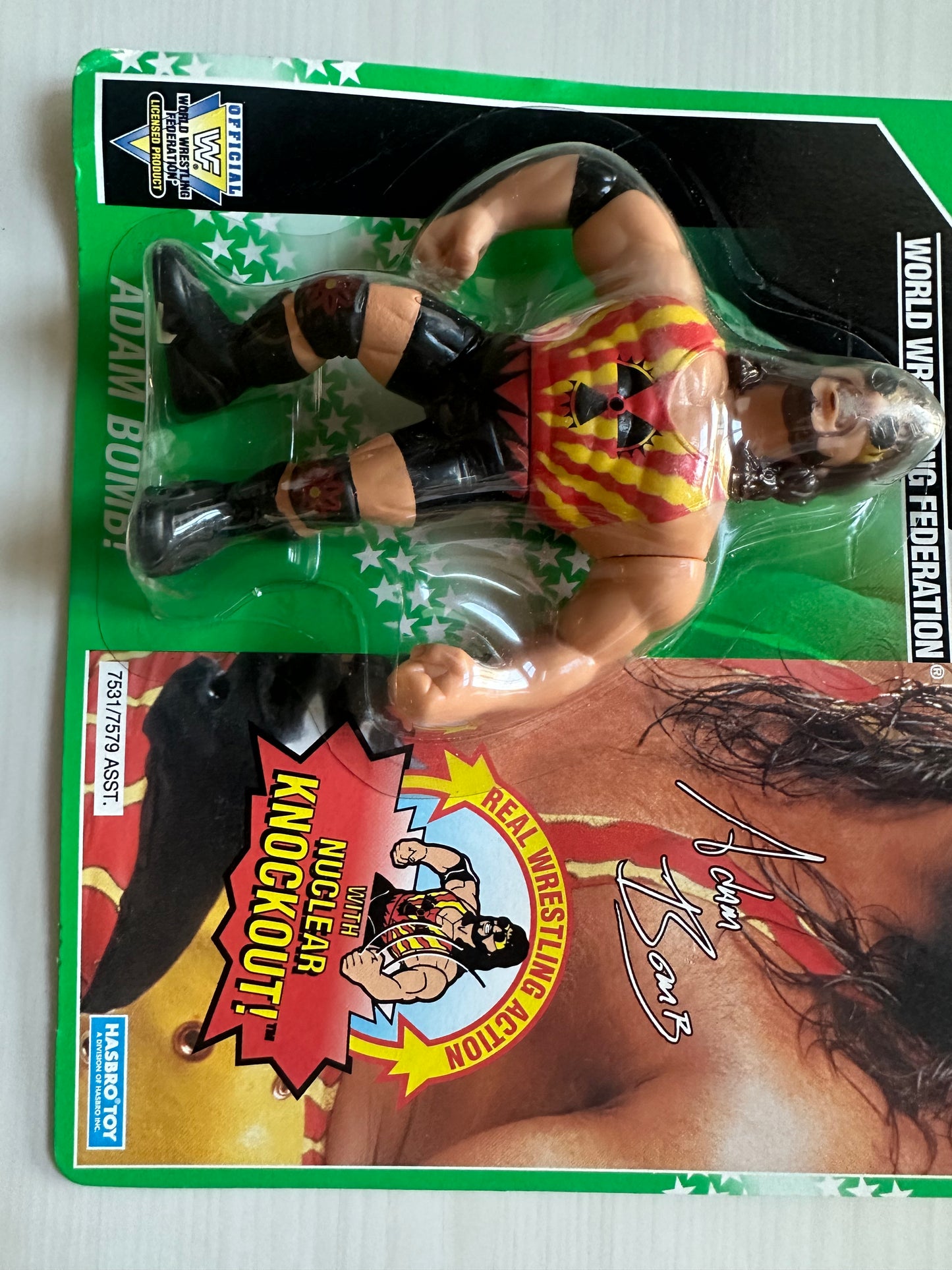 Adam Bomb Series 11 WWF Hasbro
