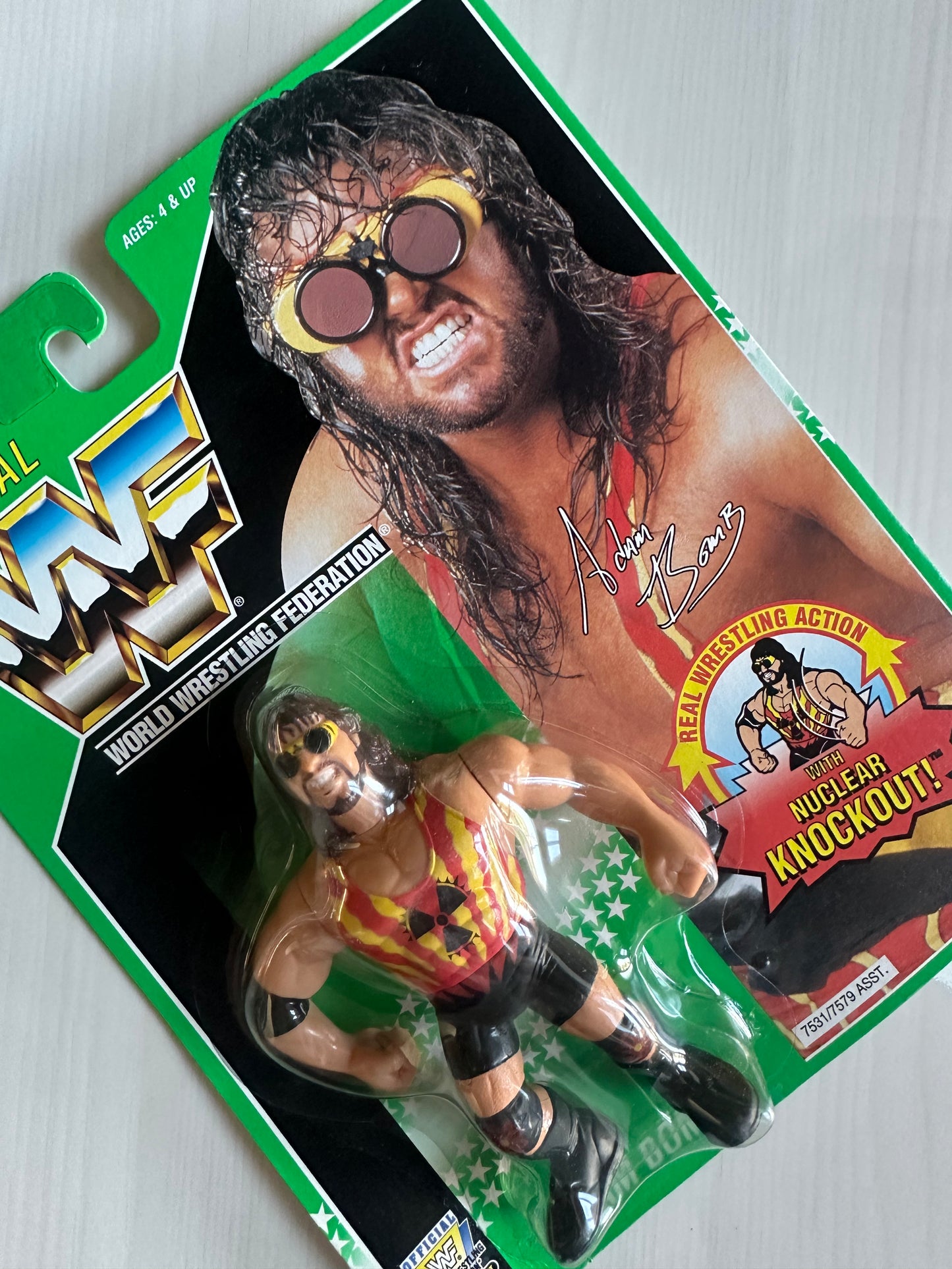 Adam Bomb Series 11 WWF Hasbro