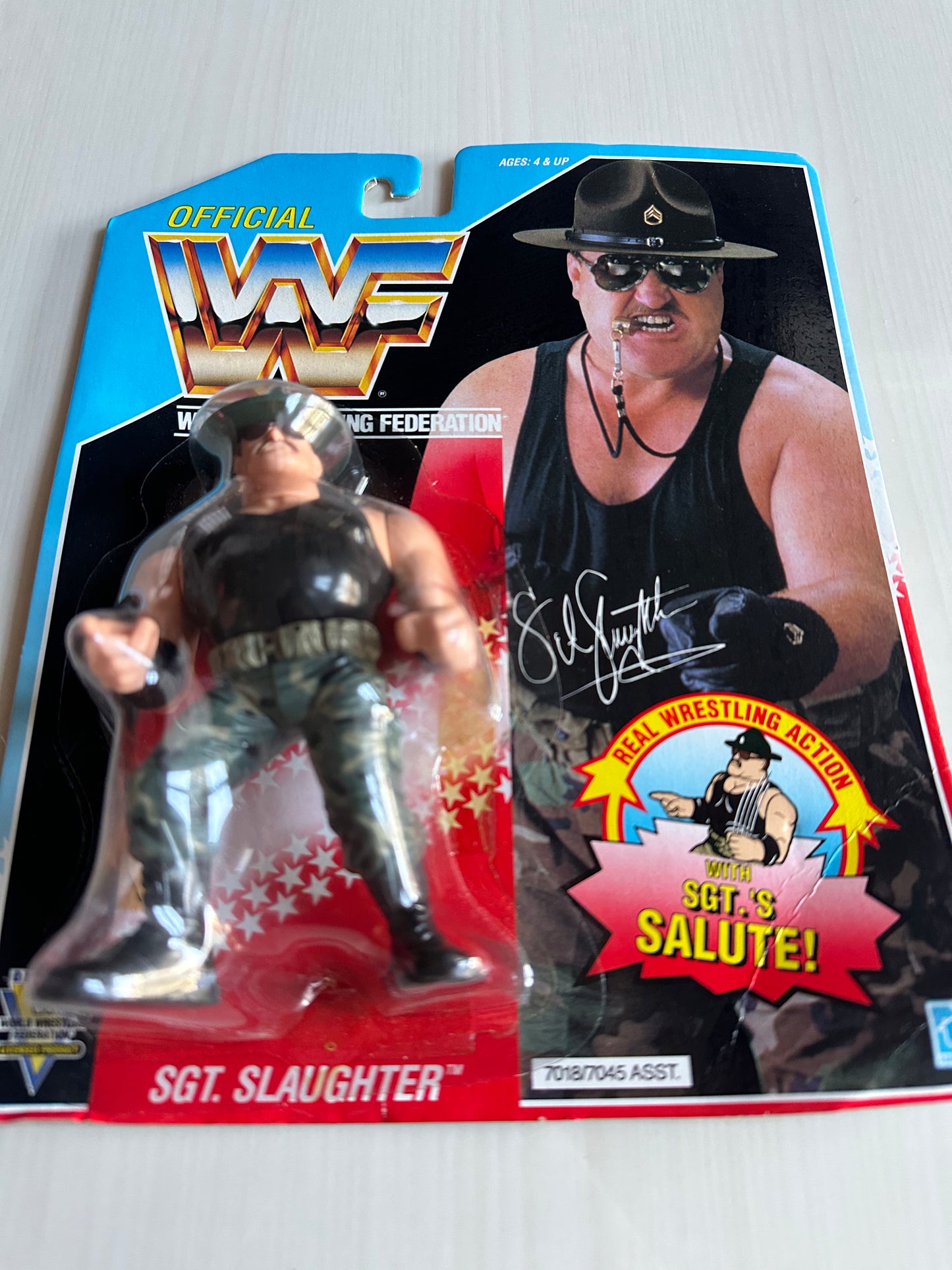Sgt Slaughter Series 3 WWF Hasbro