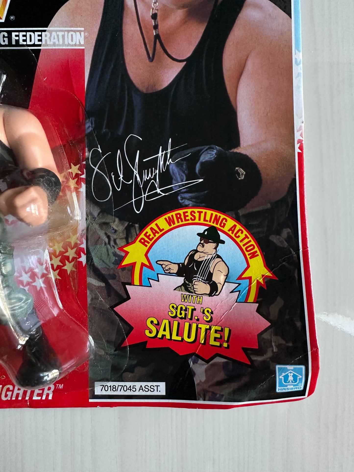Sgt Slaughter Series 3 WWF Hasbro