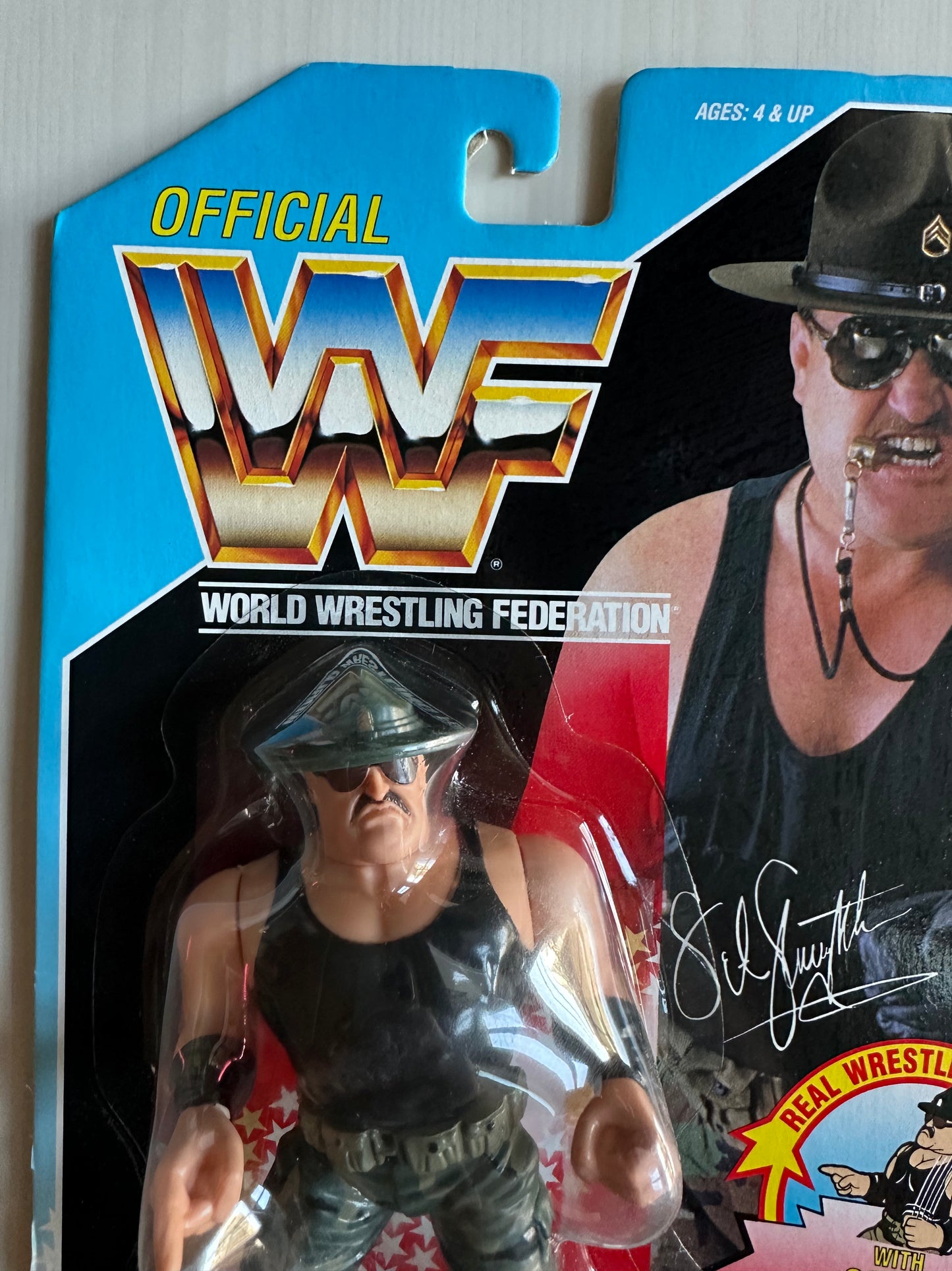 Sgt Slaughter Series 3 WWF Hasbro