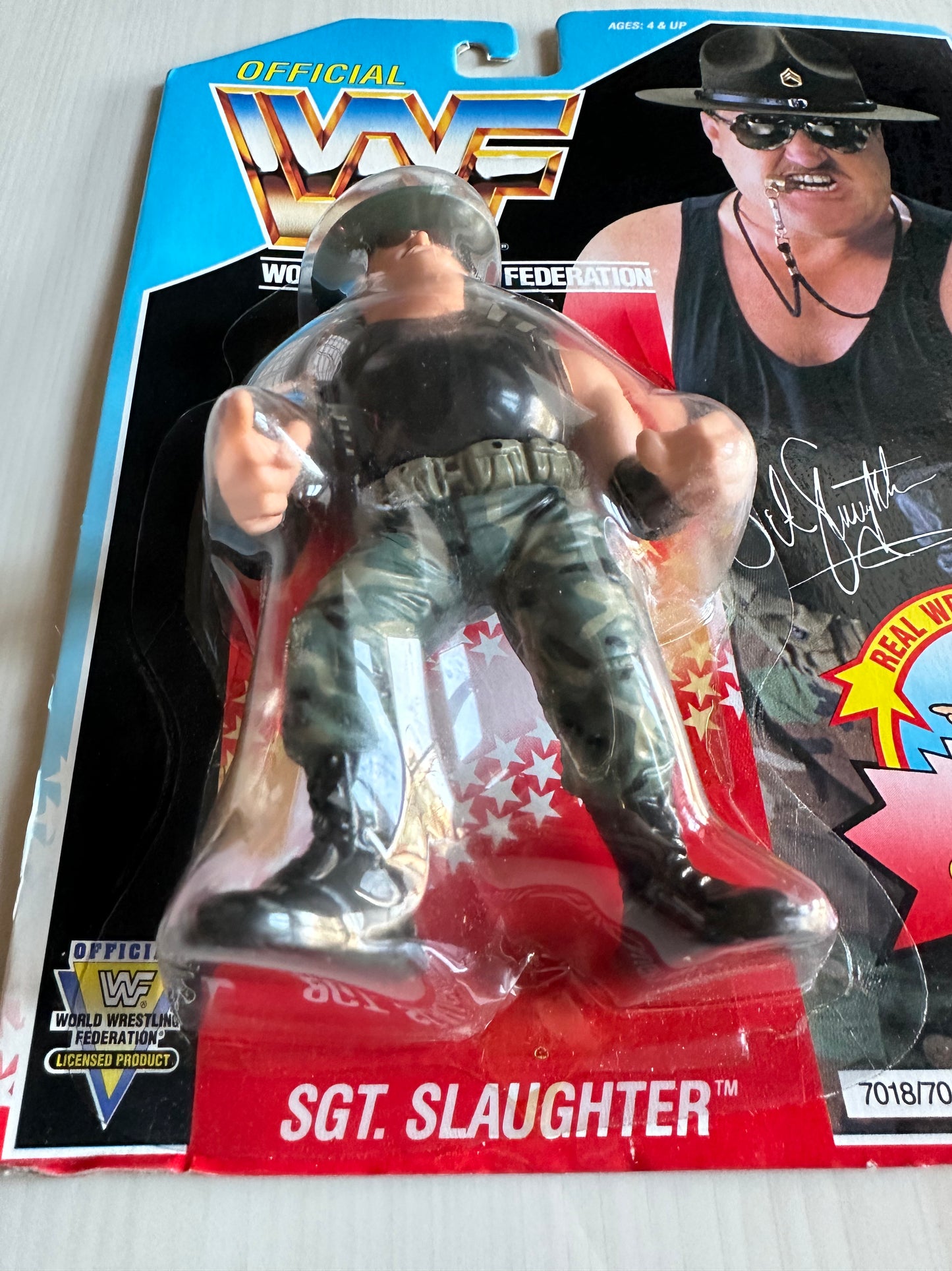 Sgt Slaughter Series 3 WWF Hasbro