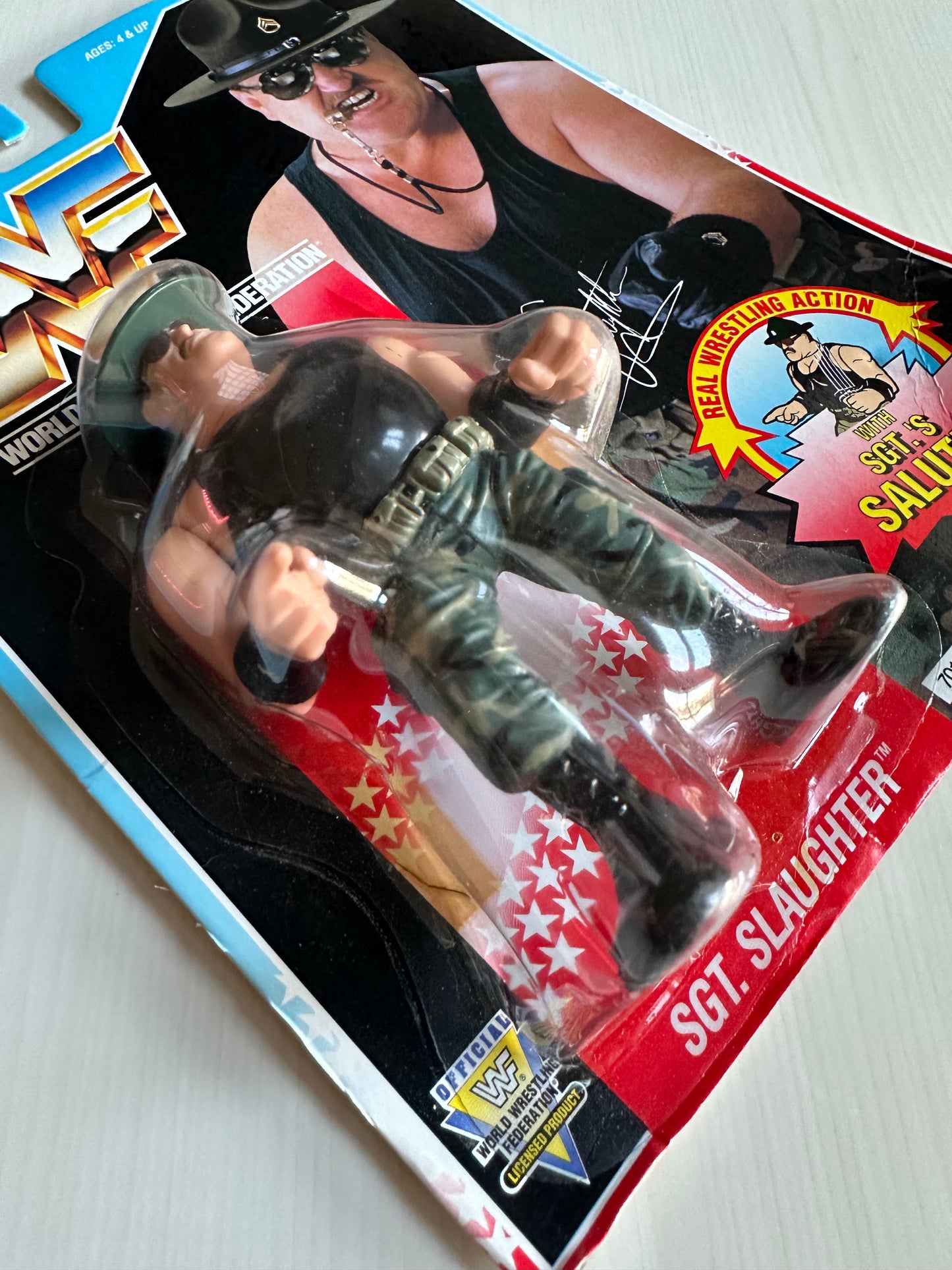 Sgt Slaughter Series 3 WWF Hasbro