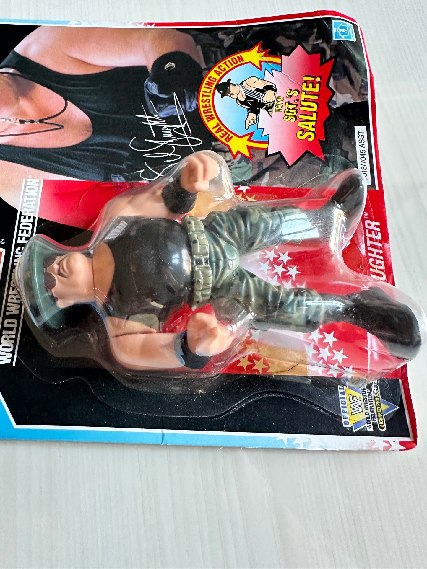Sgt Slaughter Series 3 WWF Hasbro
