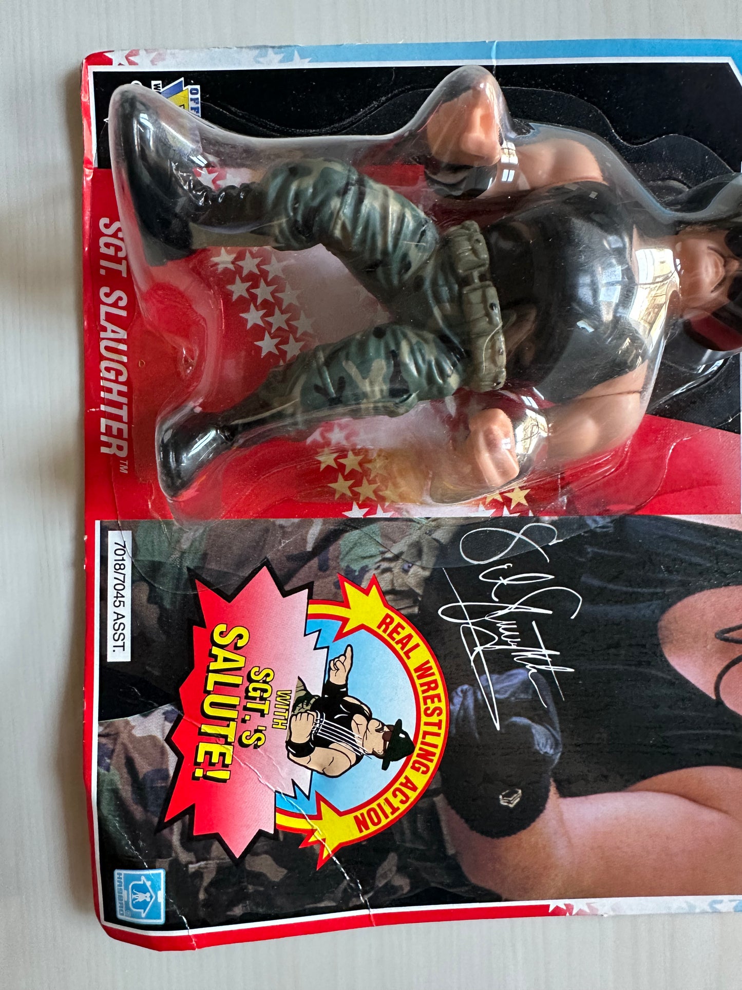 Sgt Slaughter Series 3 WWF Hasbro