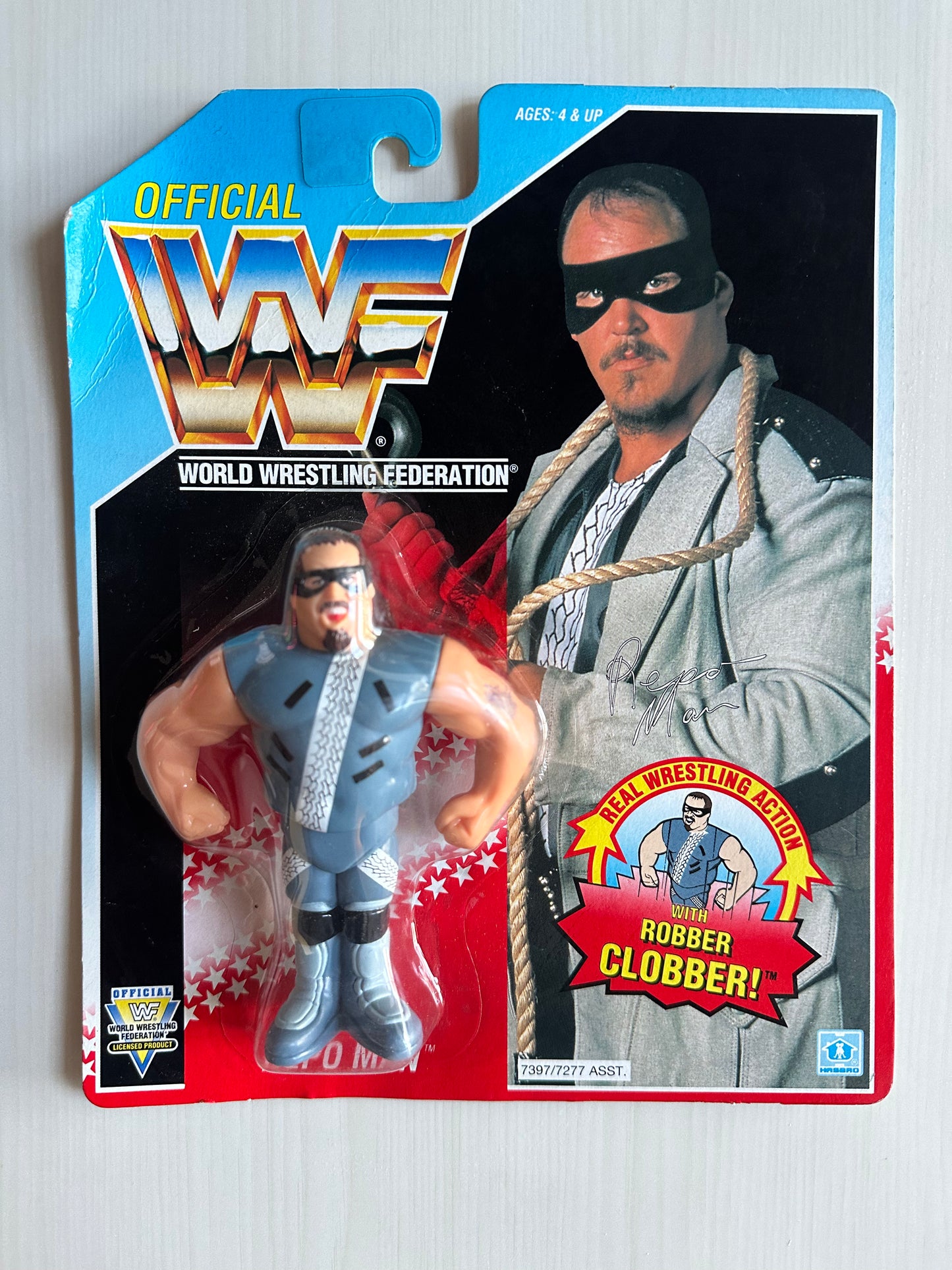 Repo Man Series 6 WWF Hasbro MOC figure