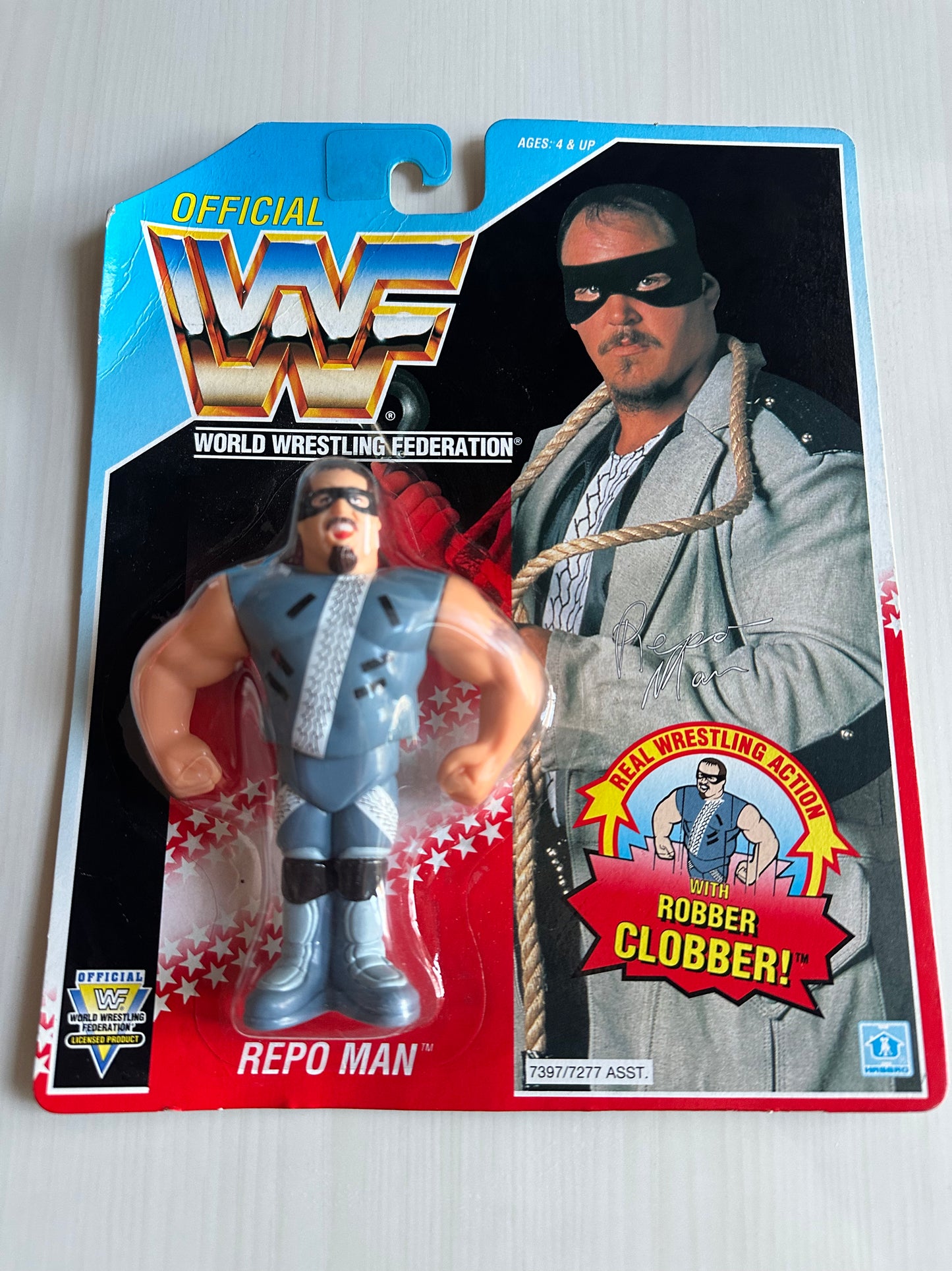 Repo Man Series 6 WWF Hasbro MOC figure