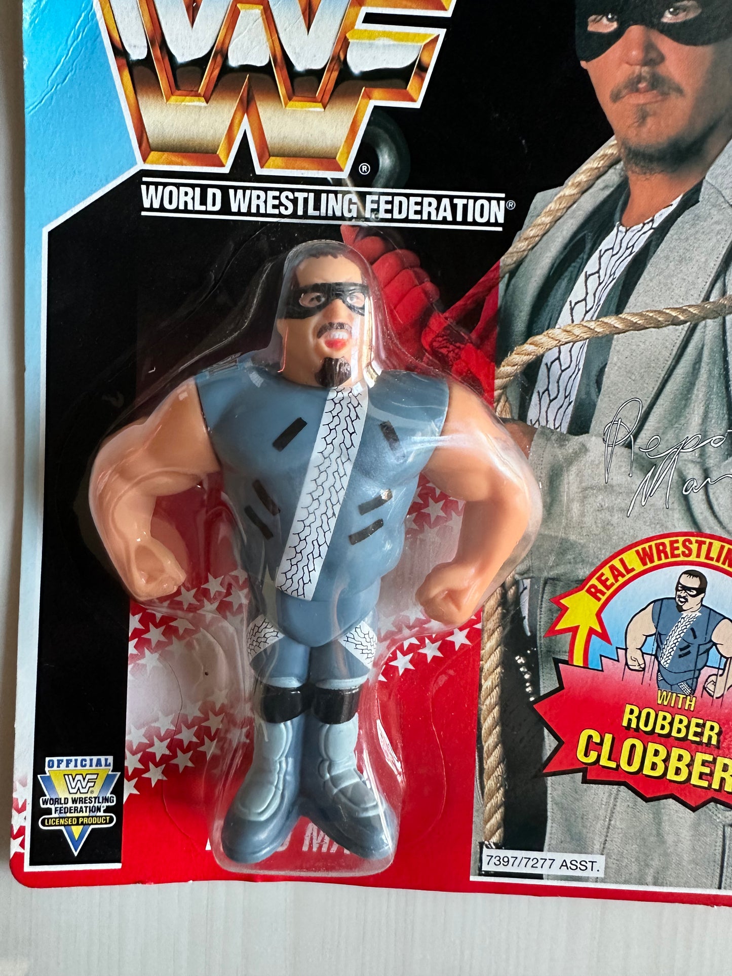 Repo Man Series 6 WWF Hasbro MOC figure