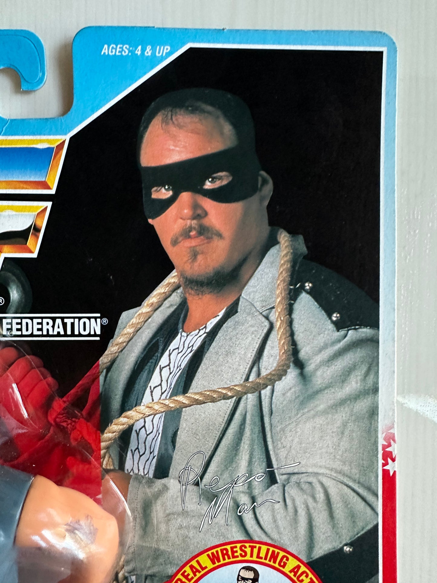 Repo Man Series 6 WWF Hasbro MOC figure