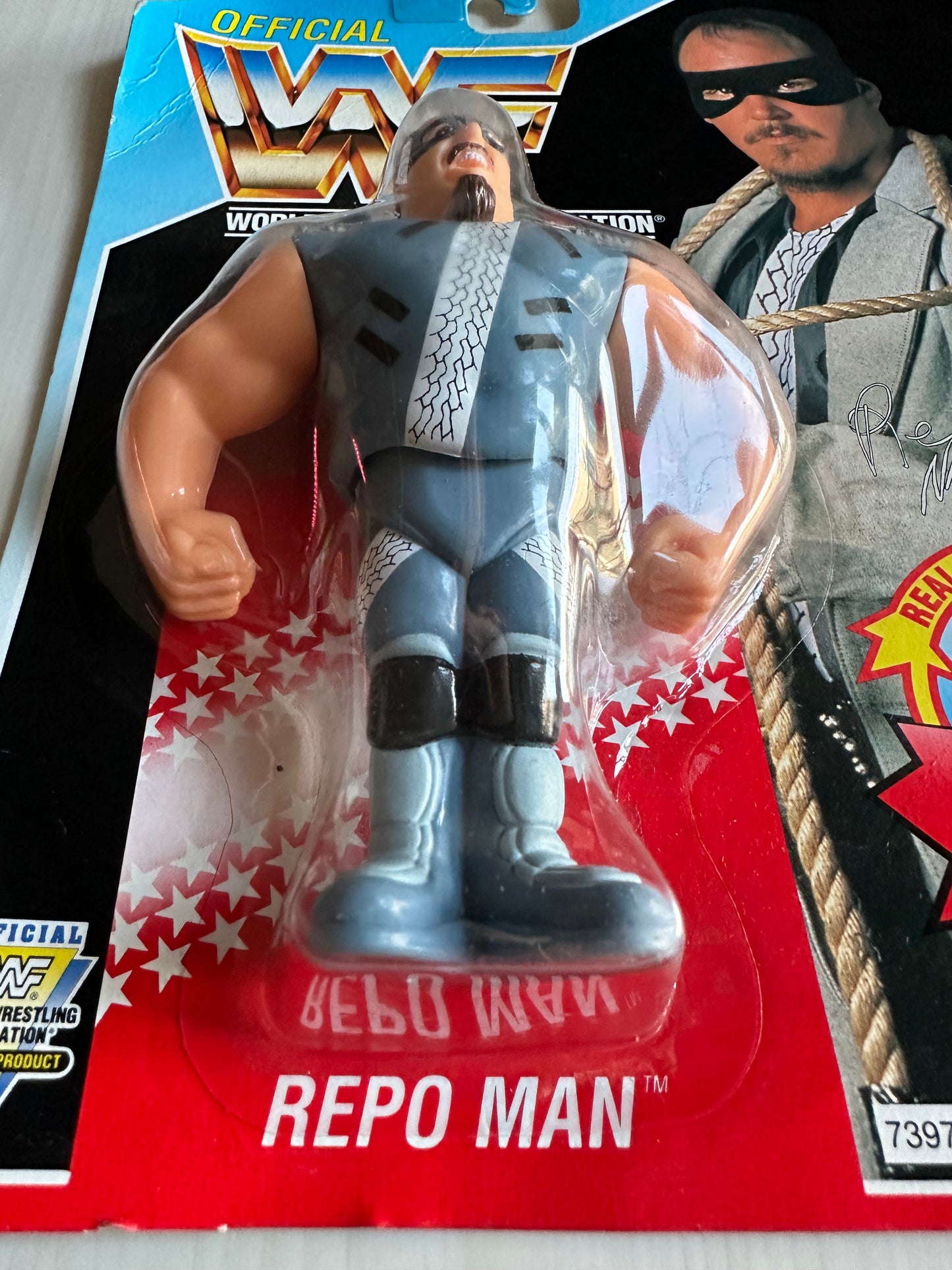 Repo Man Series 6 WWF Hasbro MOC figure