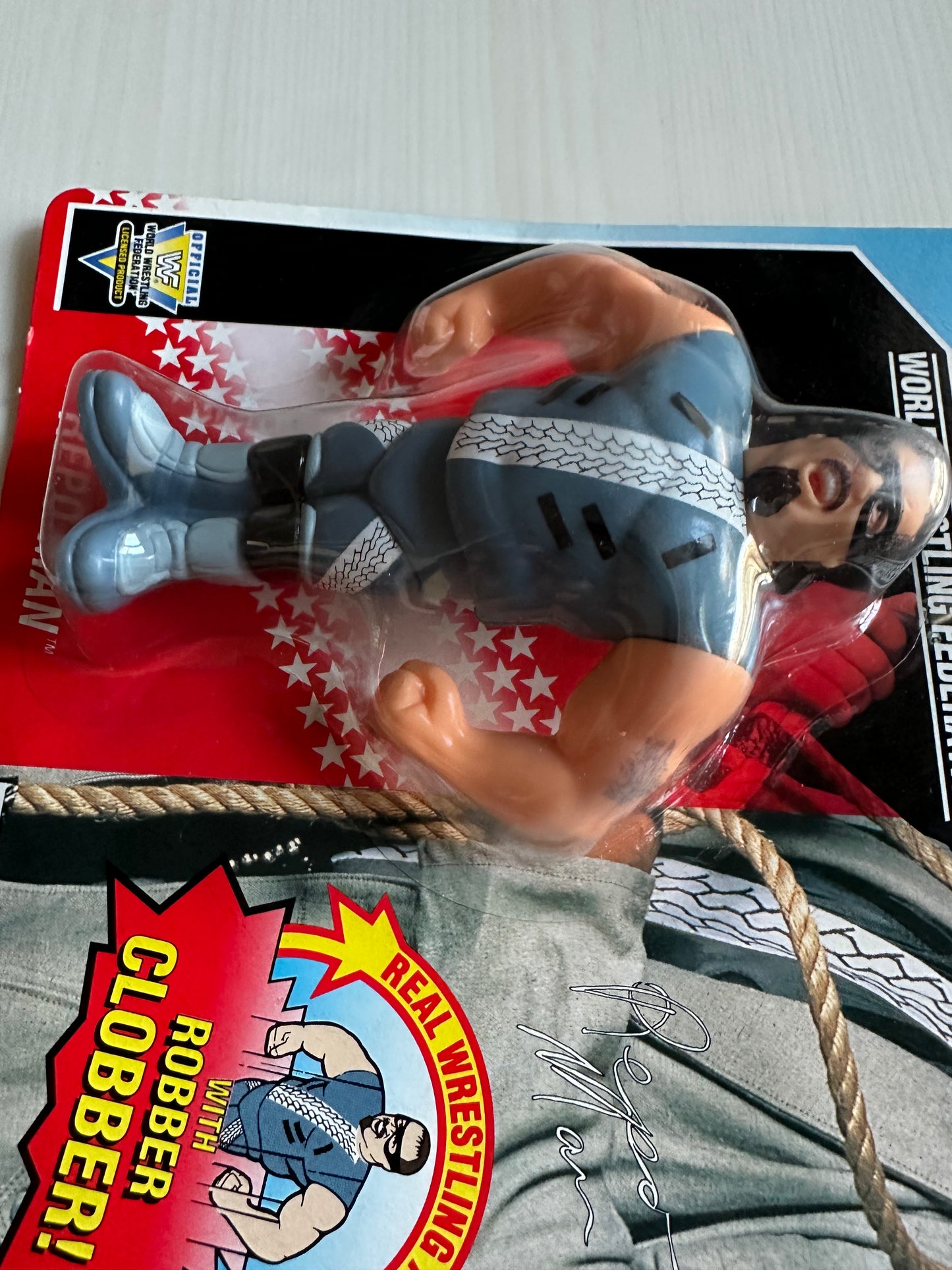 Repo Man Series 6 WWF Hasbro MOC figure