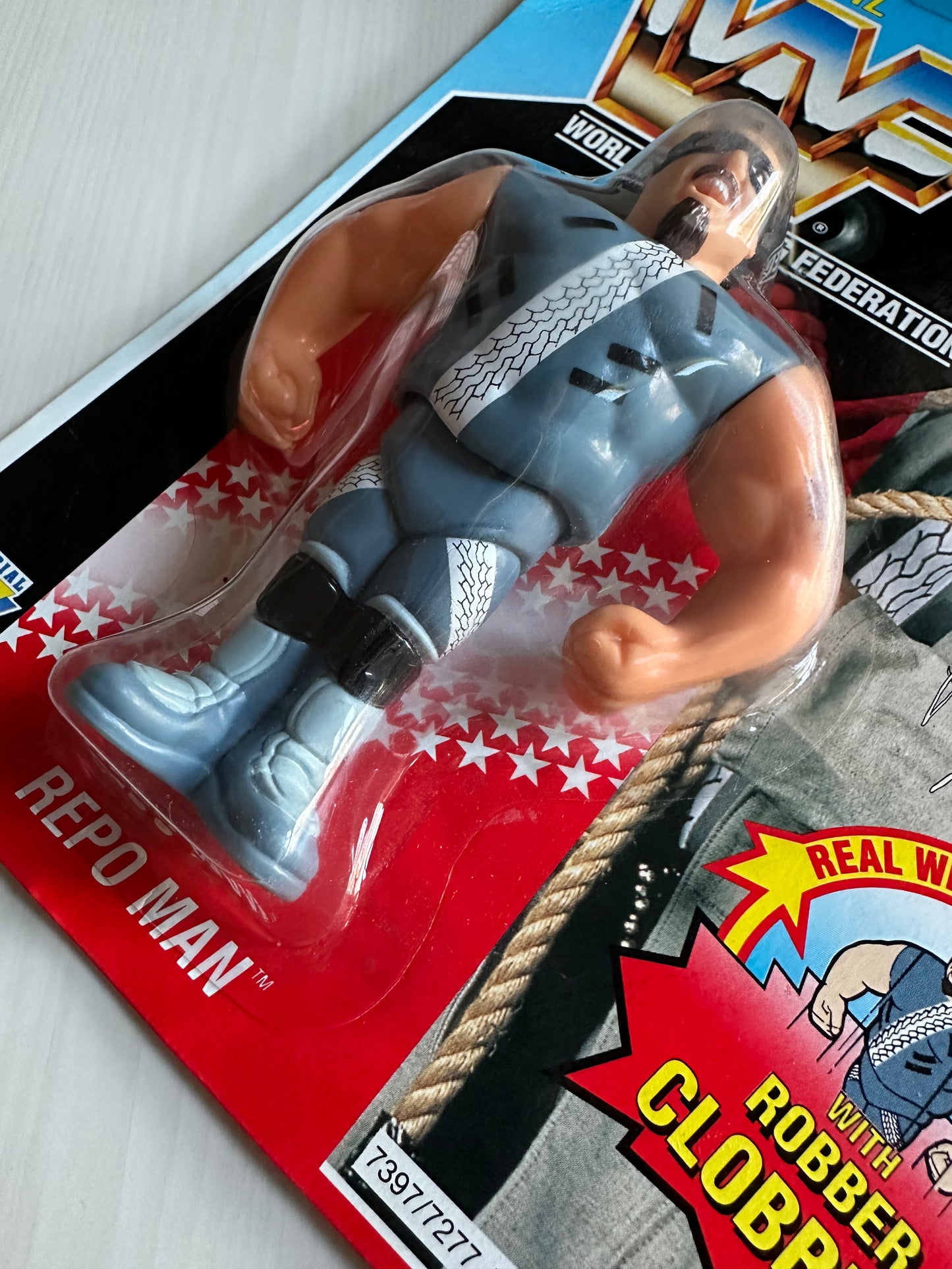 Repo Man Series 6 WWF Hasbro MOC figure