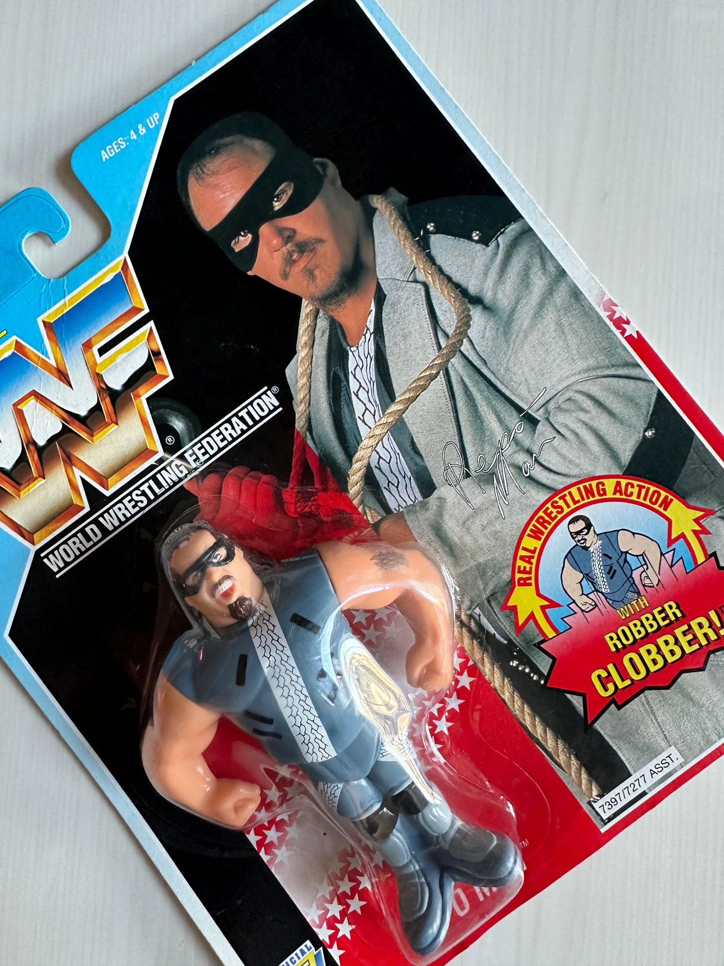 Repo Man Series 6 WWF Hasbro MOC figure