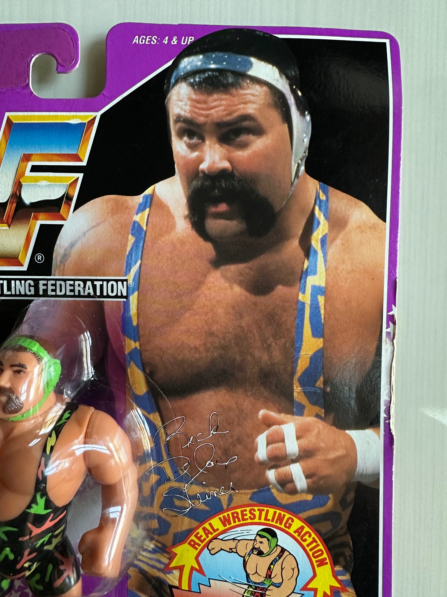 Rick Steiner Series 9 WWF Hasbro MOC figure
