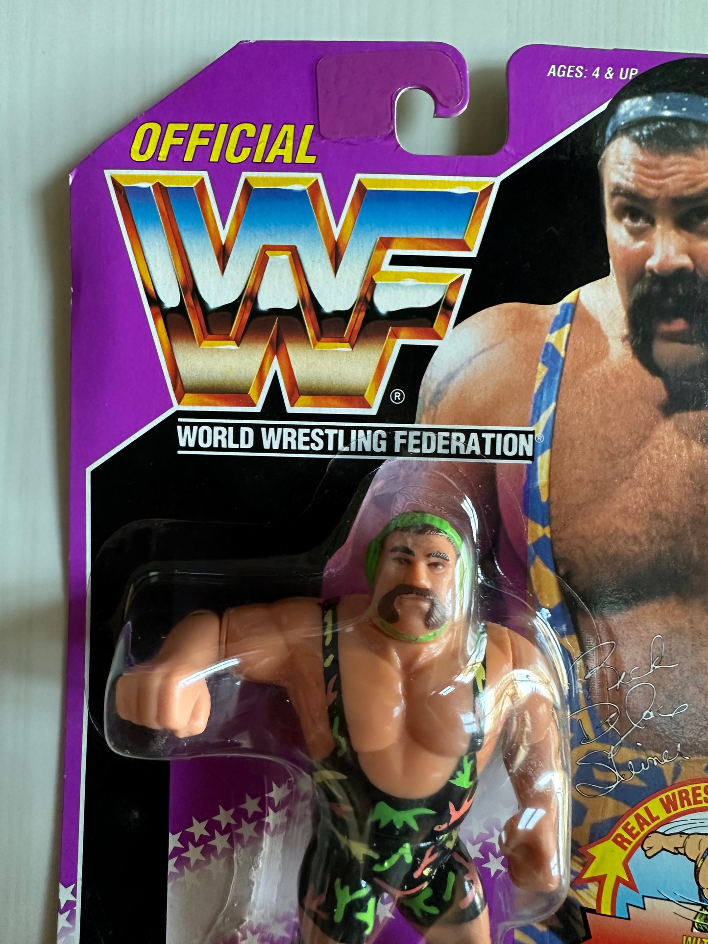 Rick Steiner Series 9 WWF Hasbro MOC figure