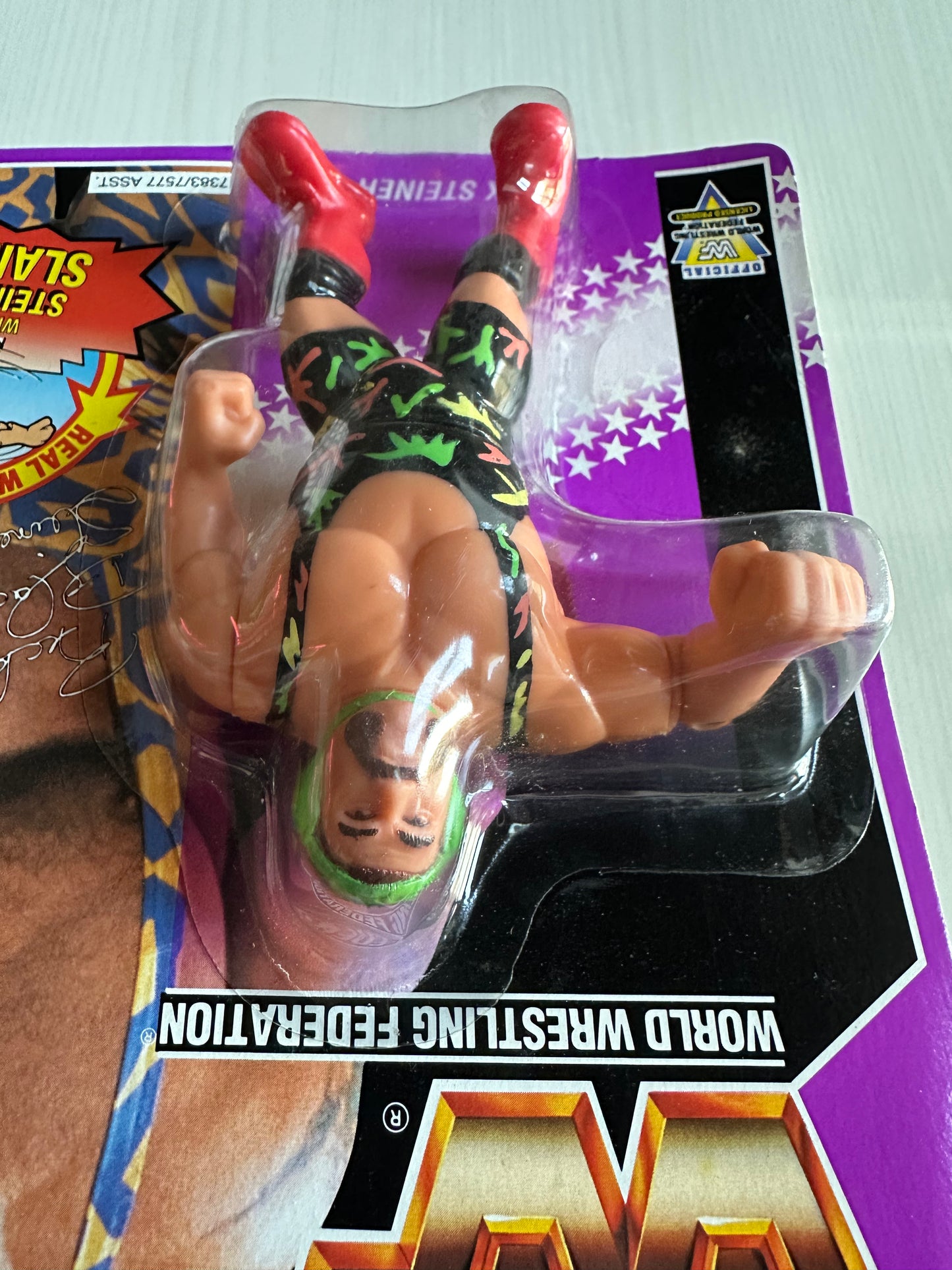 Rick Steiner Series 9 WWF Hasbro MOC figure