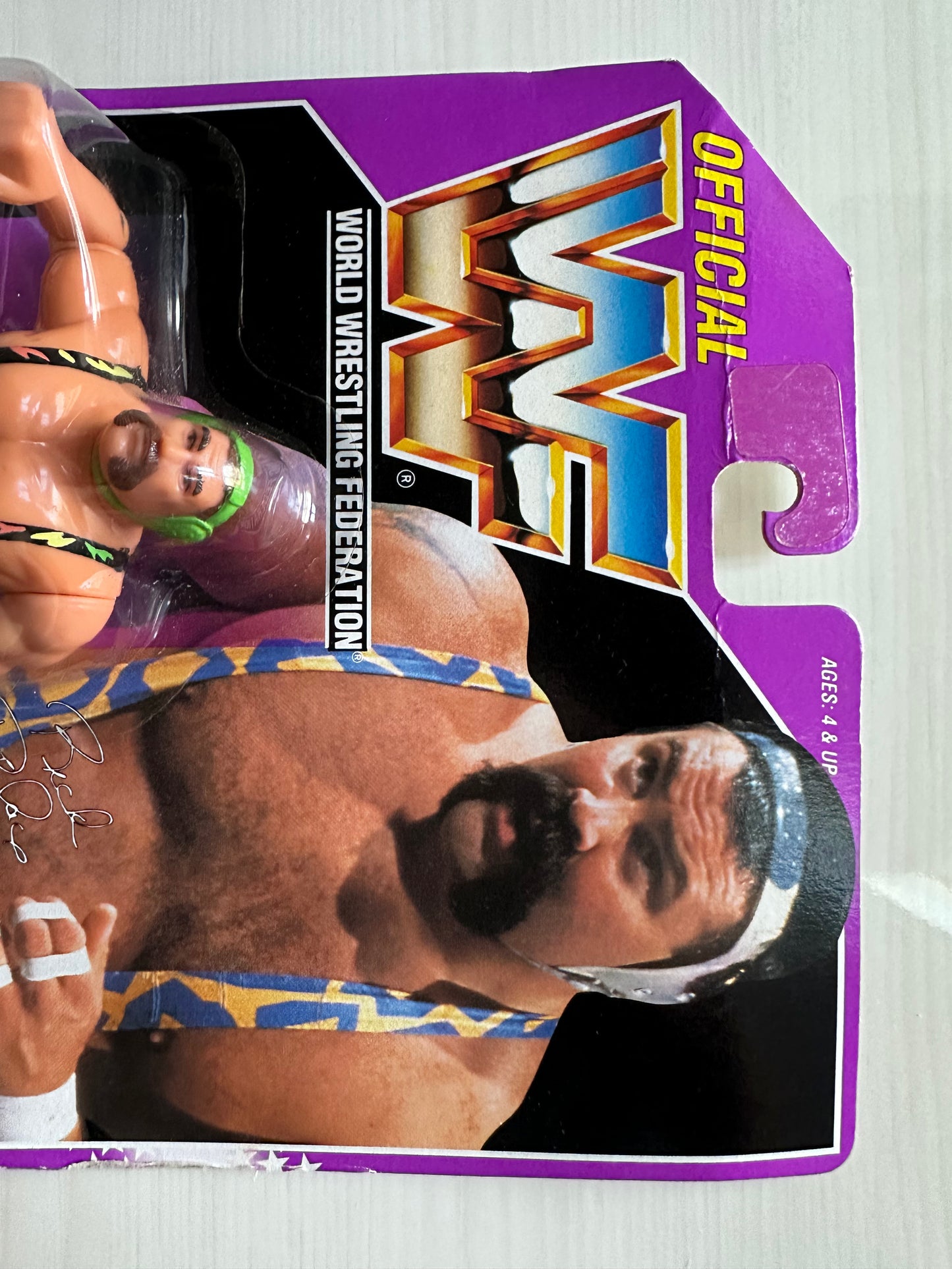 Rick Steiner Series 9 WWF Hasbro MOC figure