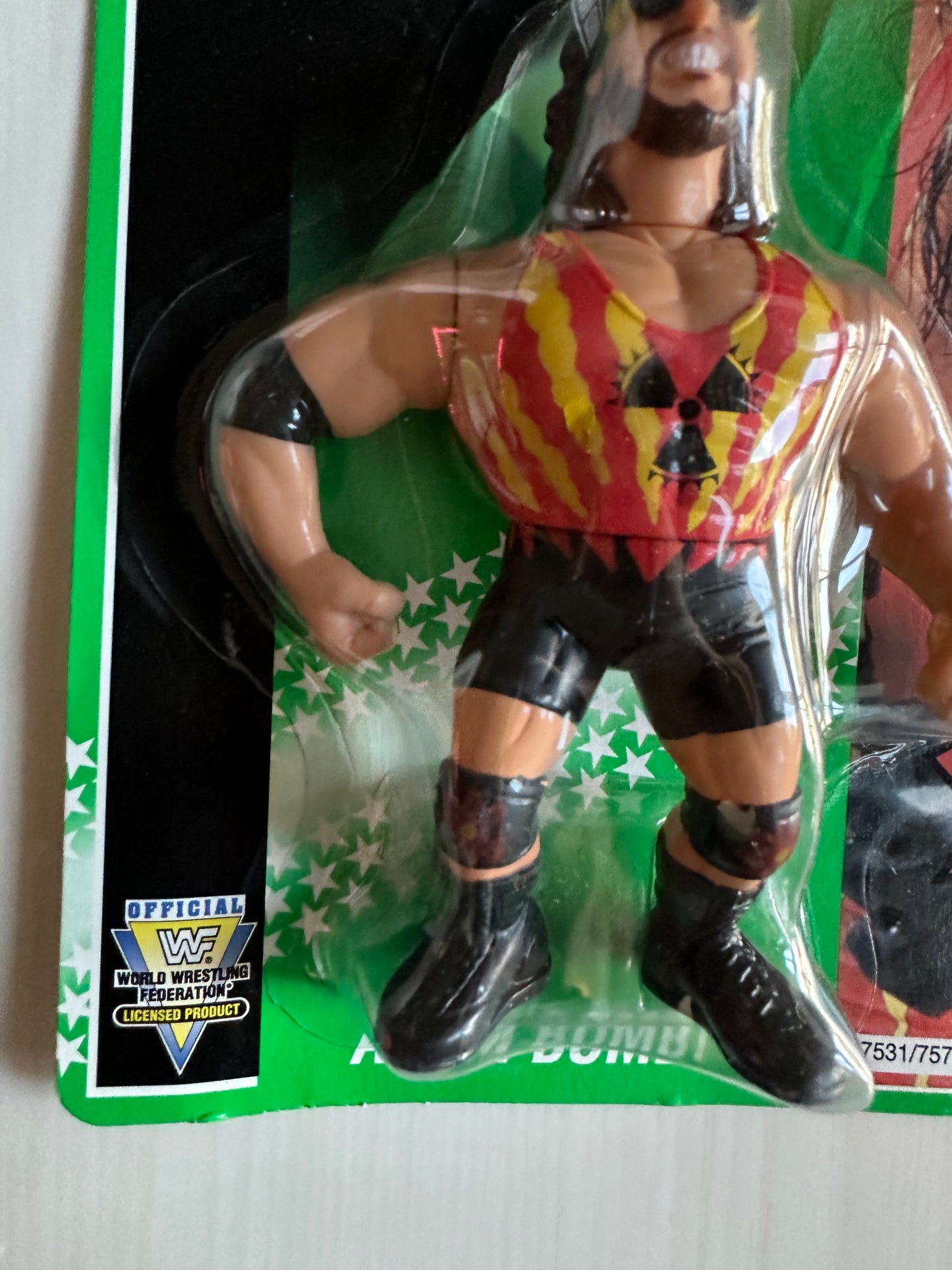 Adam Bomb Series 11 WWF Hasbro MOC figure