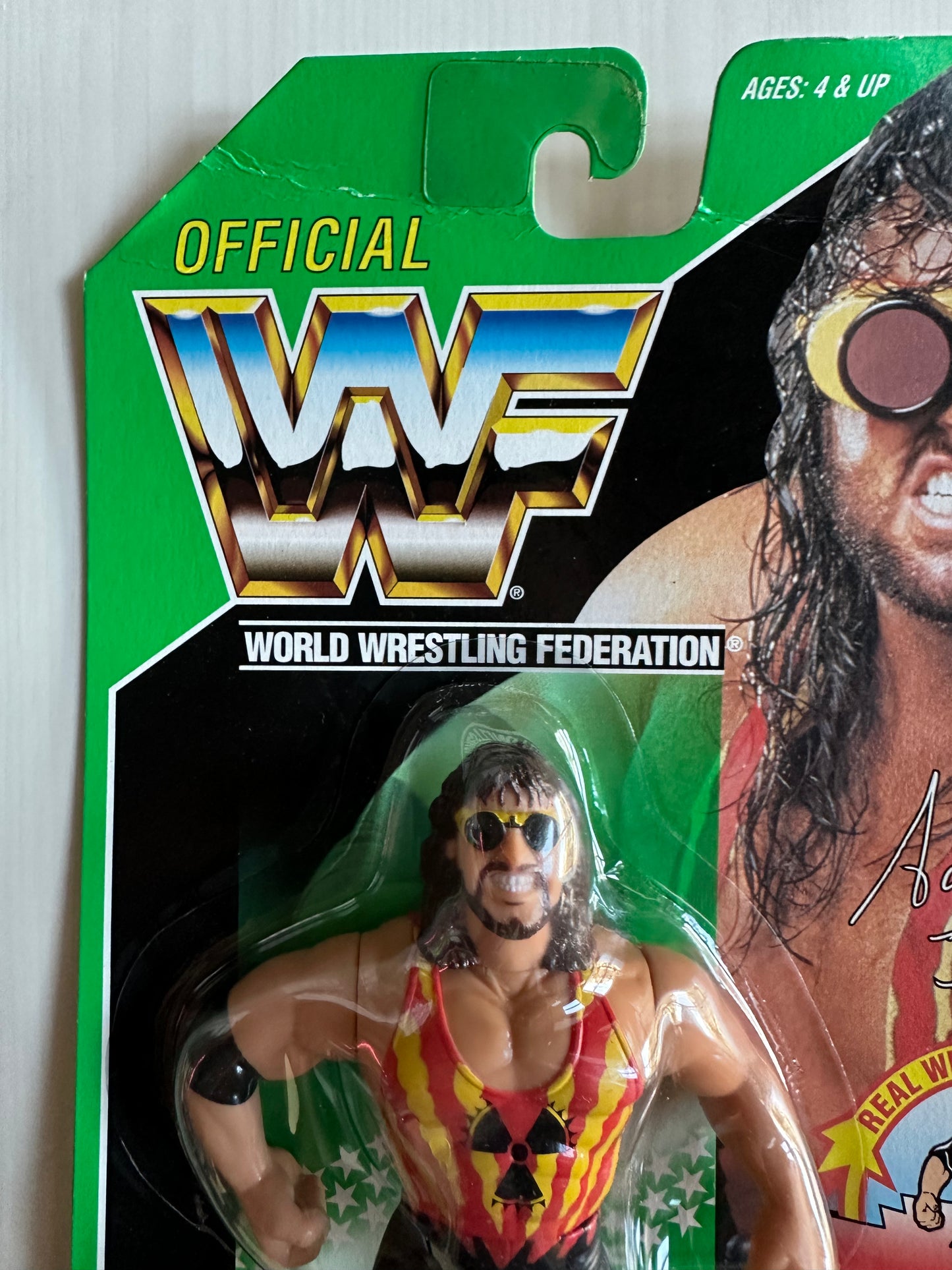 Adam Bomb Series 11 WWF Hasbro MOC figure