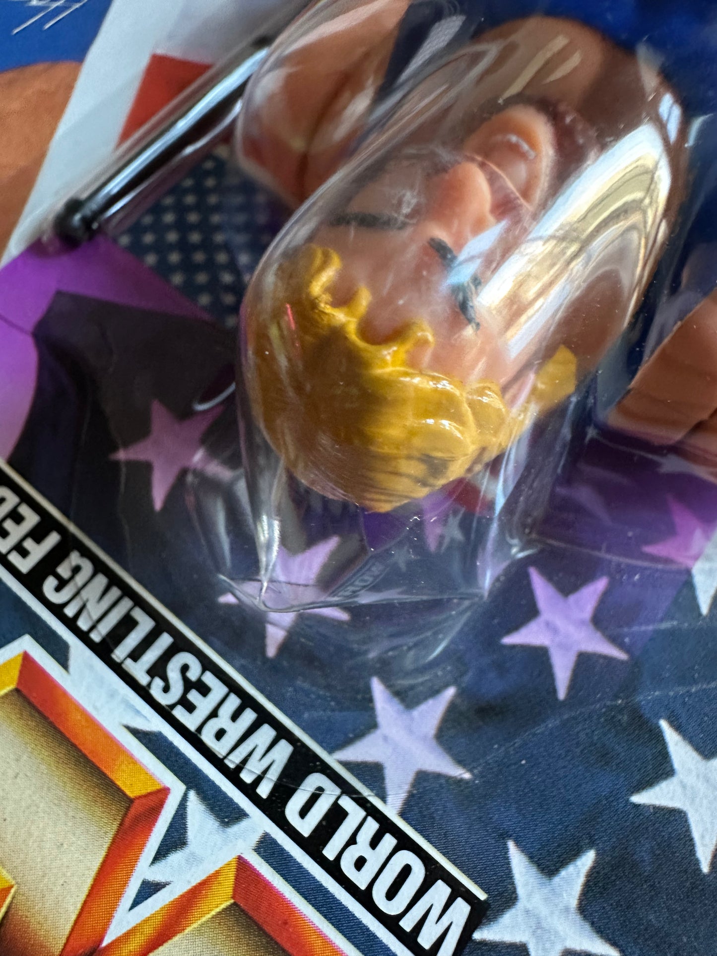 Hacksaw Jim Duggan Series 9 WWF Hasbro MOC figure