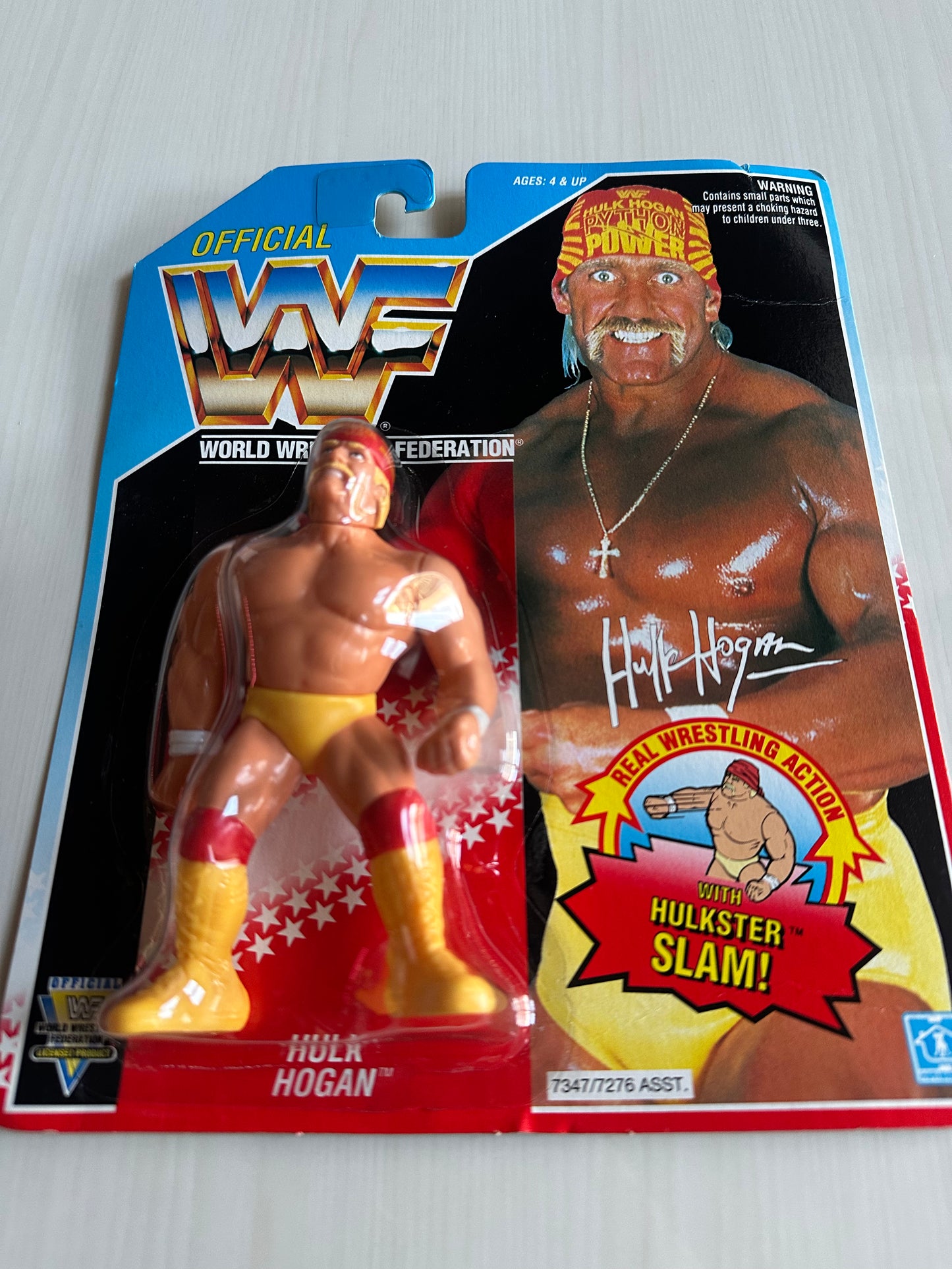 Hulk Hogan Series 5 WWF Hasbro