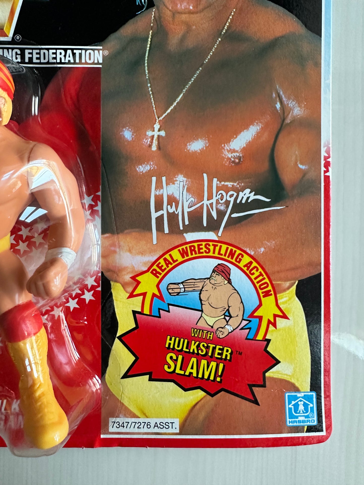 Hulk Hogan Series 5 WWF Hasbro