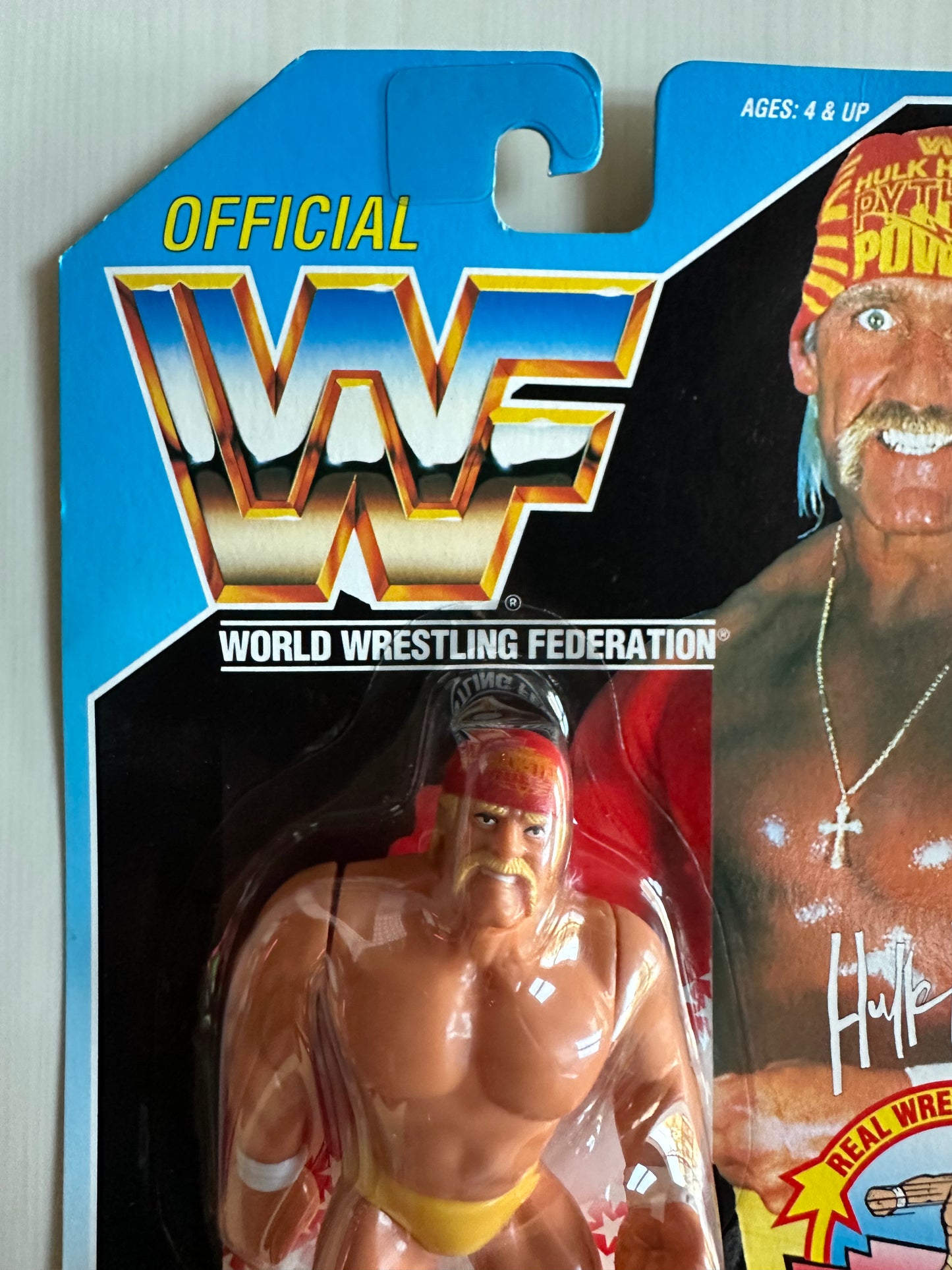 Hulk Hogan Series 5 WWF Hasbro