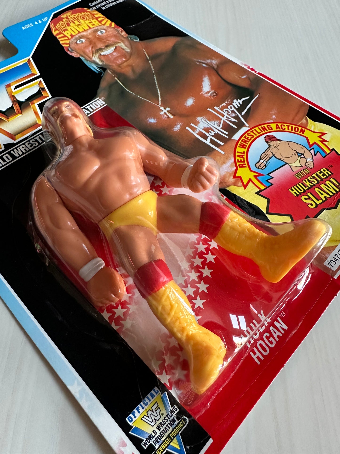 Hulk Hogan Series 5 WWF Hasbro