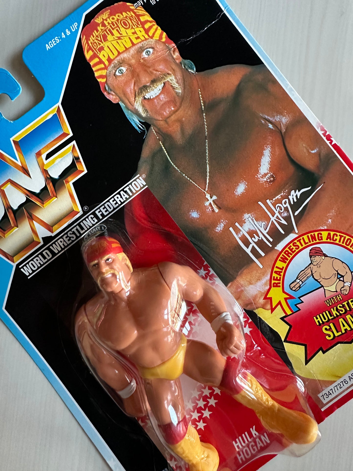 Hulk Hogan Series 5 WWF Hasbro