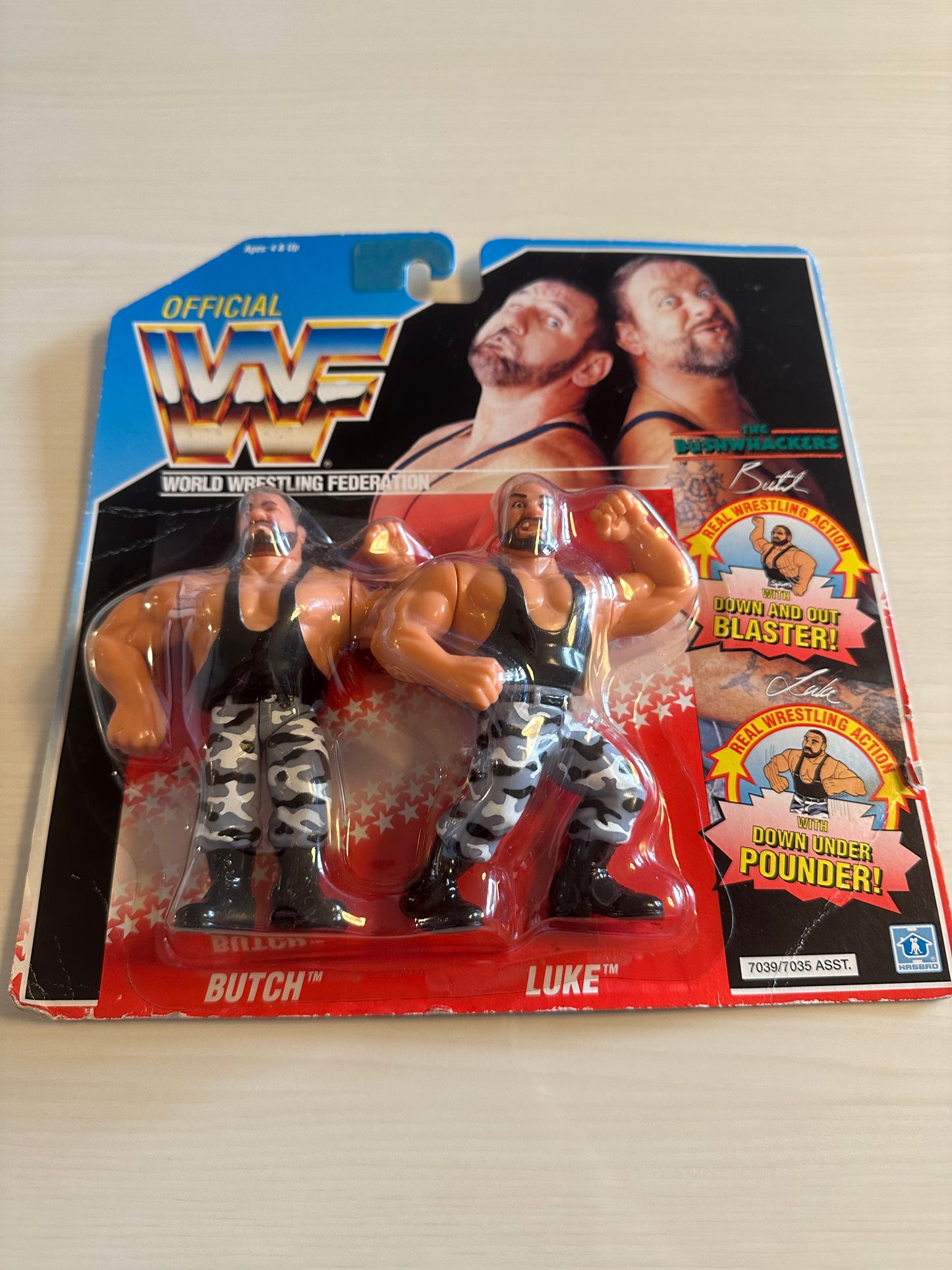 The Bushwhackers Series 2 WWF Hasbro