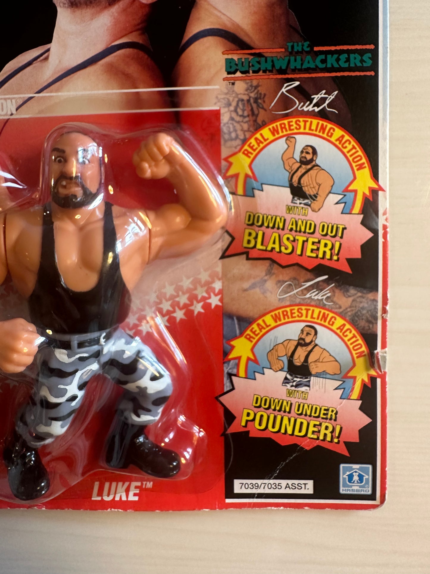 The Bushwhackers Series 2 WWF Hasbro