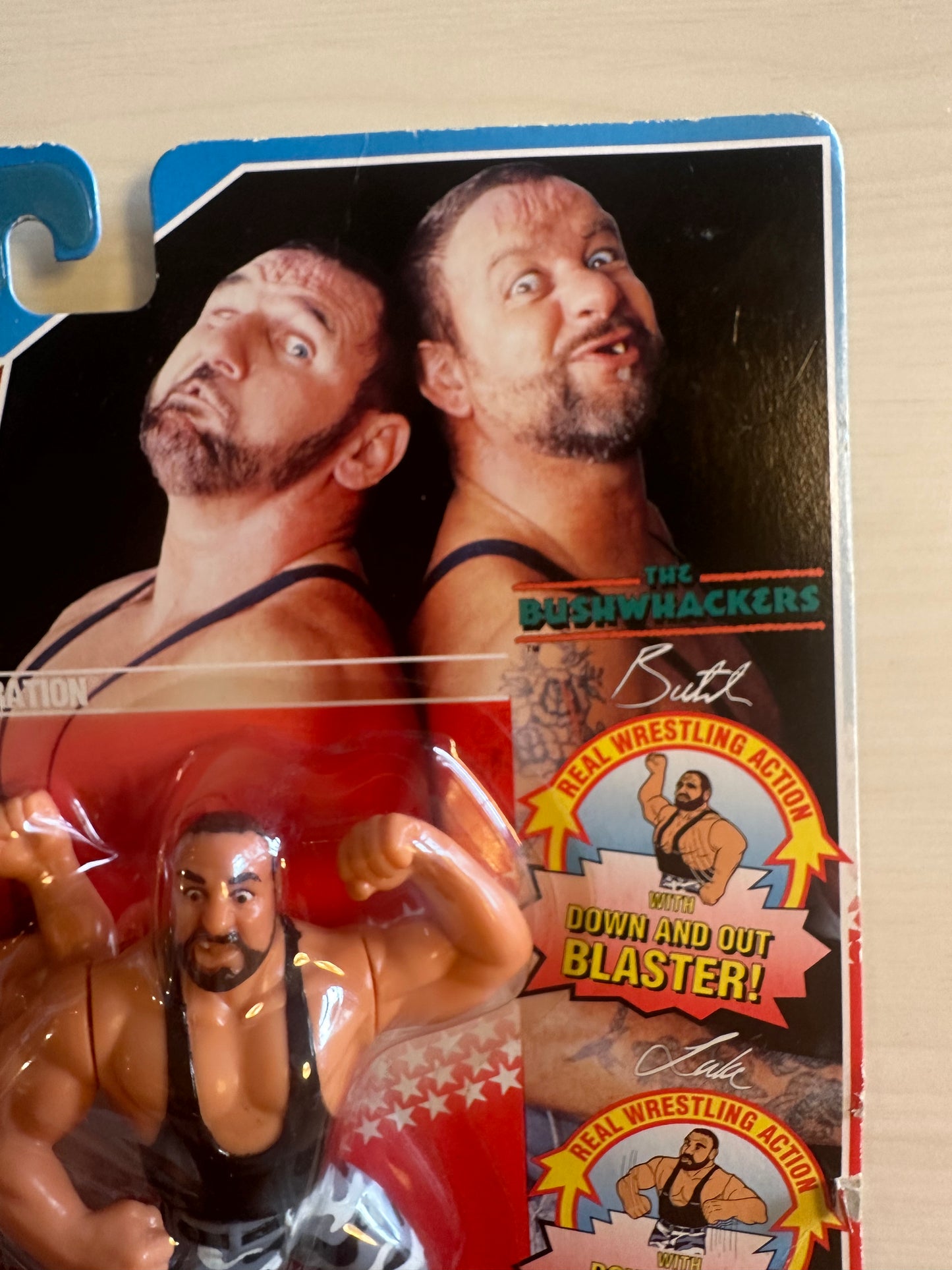 The Bushwhackers Series 2 WWF Hasbro