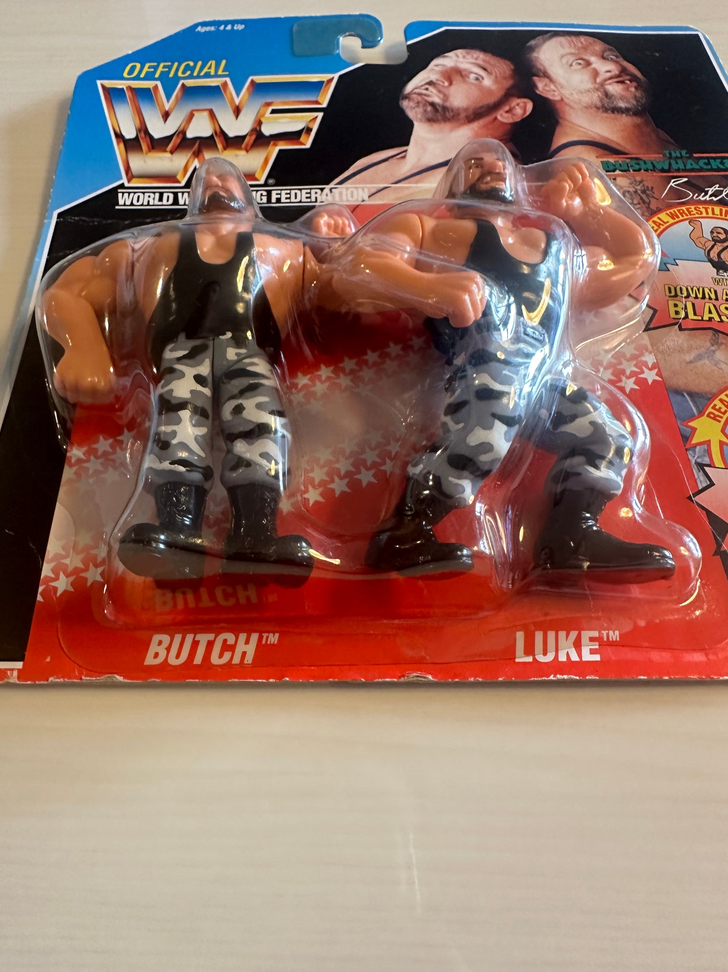 The Bushwhackers Series 2 WWF Hasbro