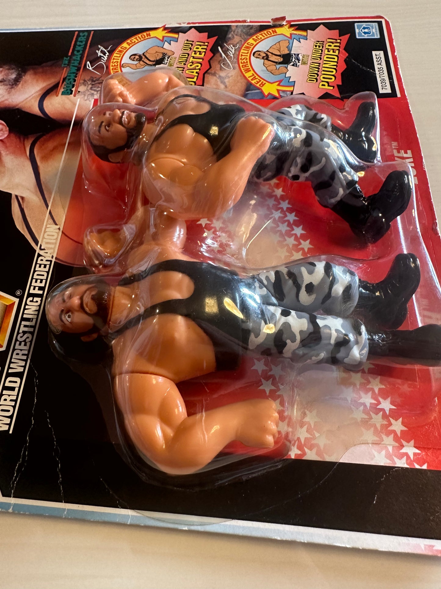 The Bushwhackers Series 2 WWF Hasbro