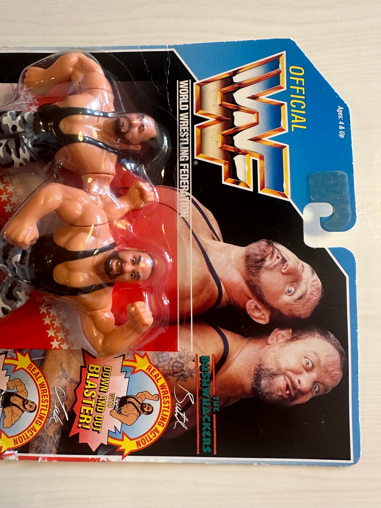 The Bushwhackers Series 2 WWF Hasbro