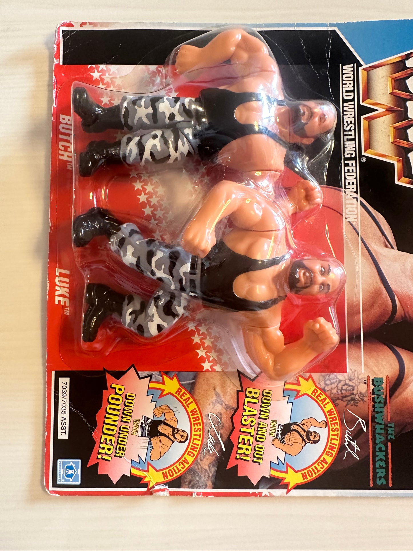 The Bushwhackers Series 2 WWF Hasbro