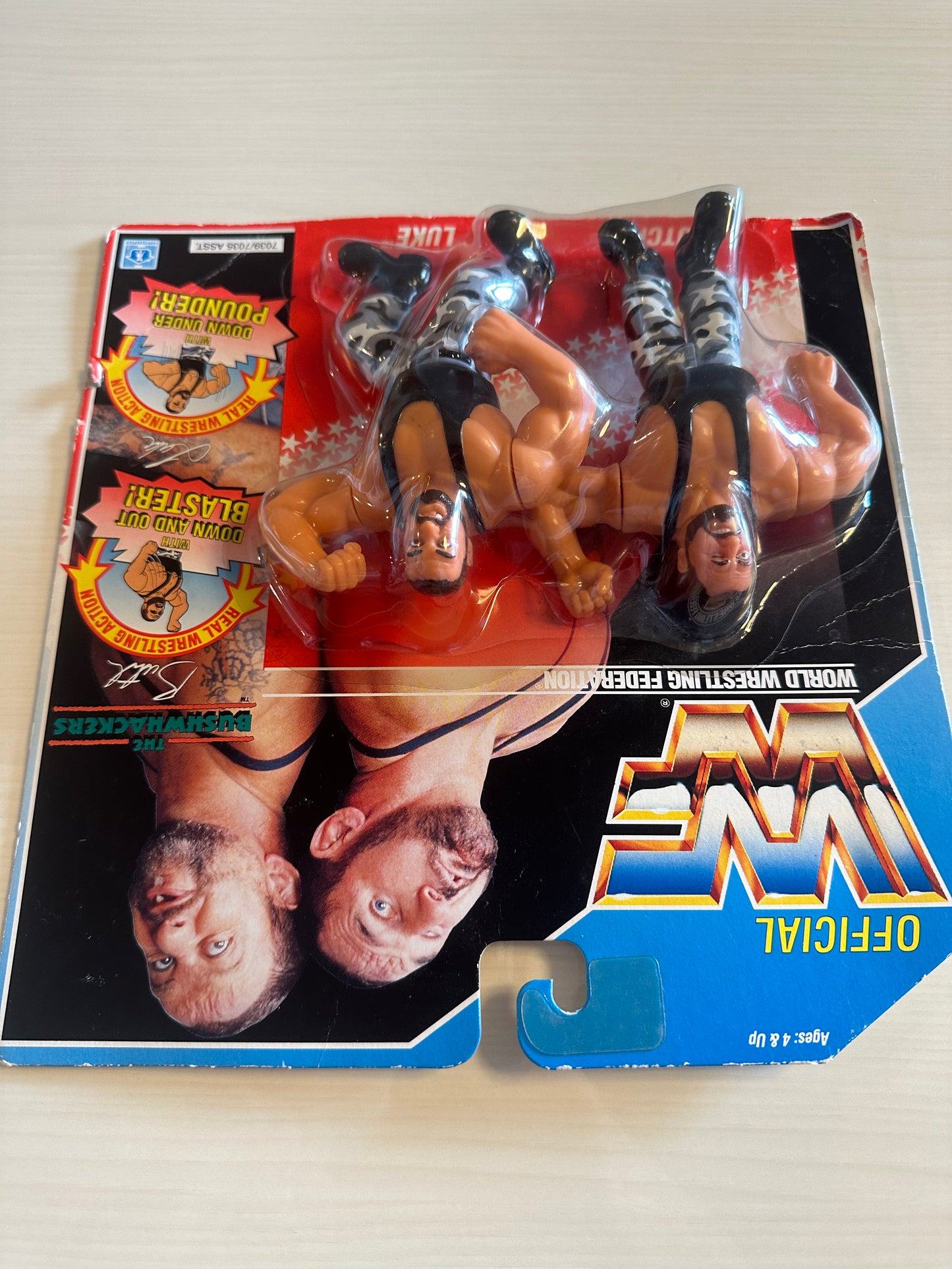 The Bushwhackers Series 2 WWF Hasbro