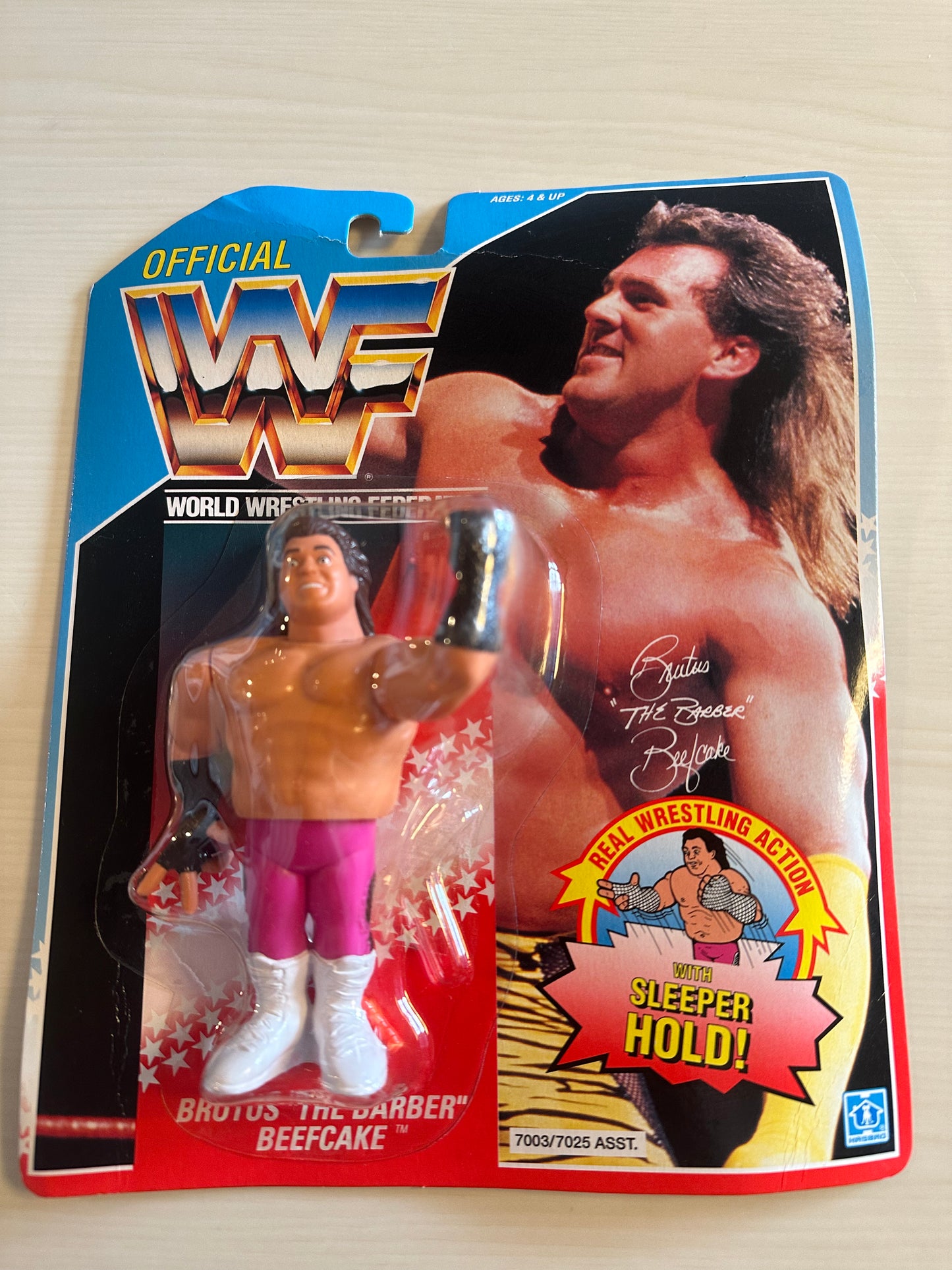 Brutus the Barber Beefcake Series 1 WWF Hasbro